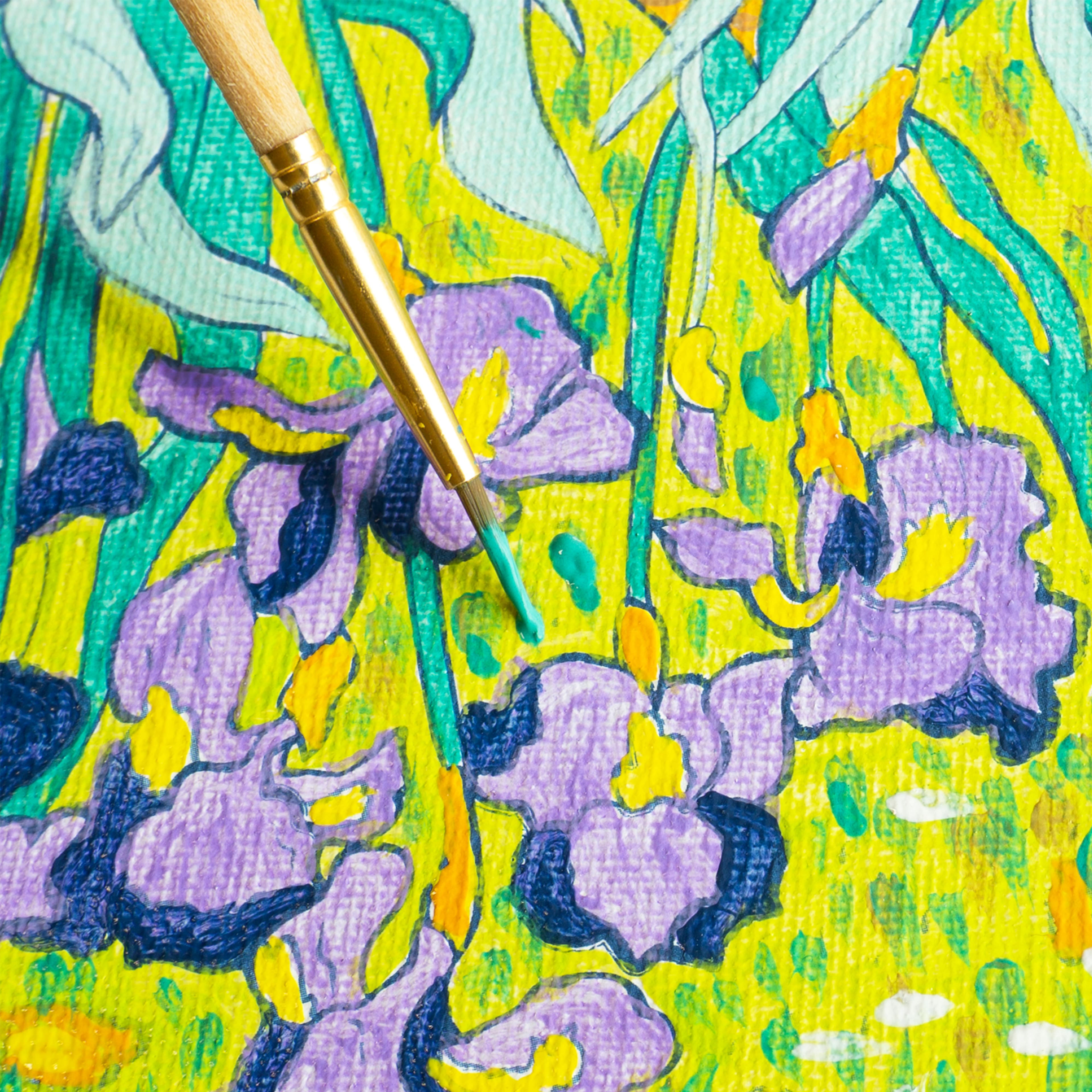Faber-Castell Paint by Number Museum Series., Irises