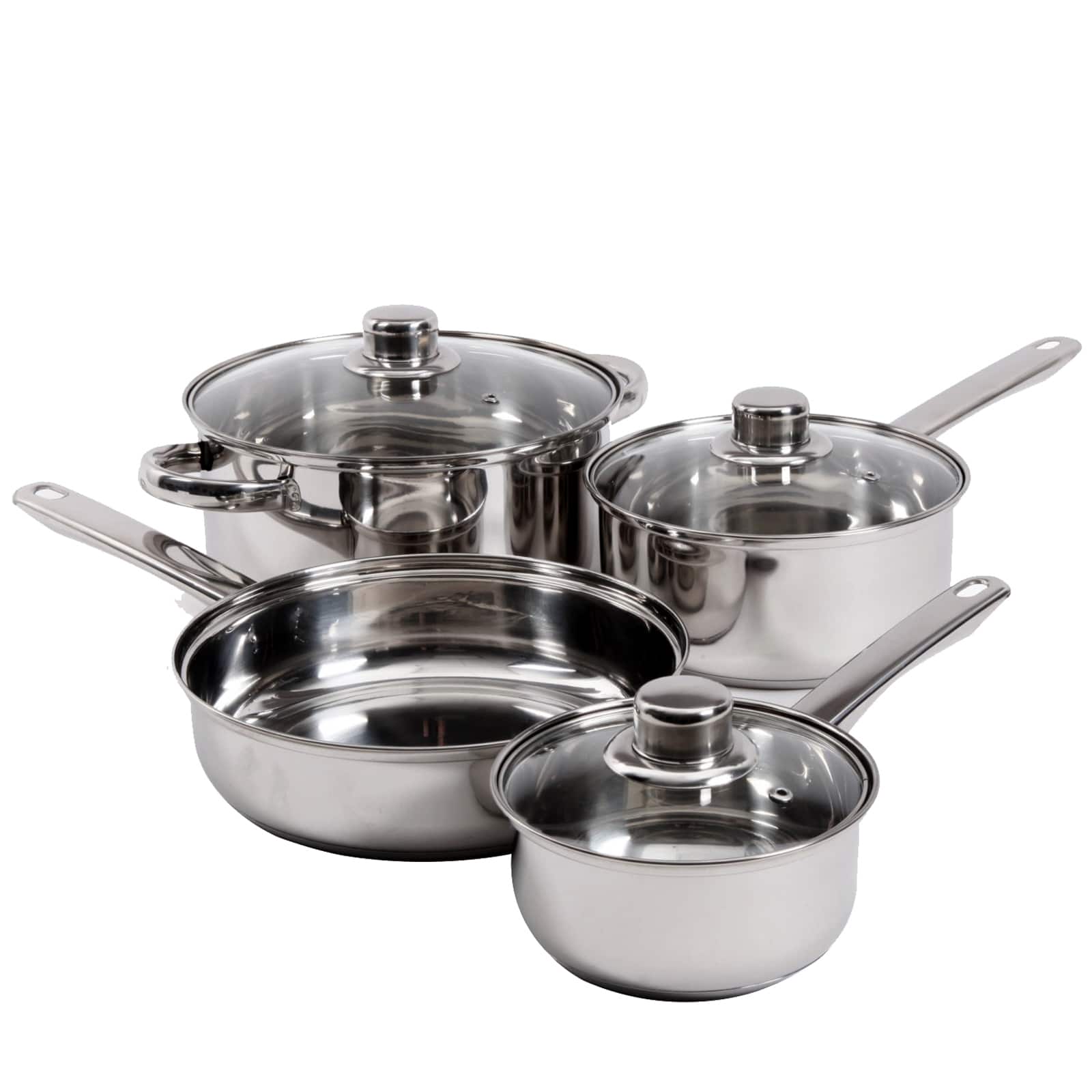 Gibson Home® Landon 7-Piece Stainless Steel Cookware Set