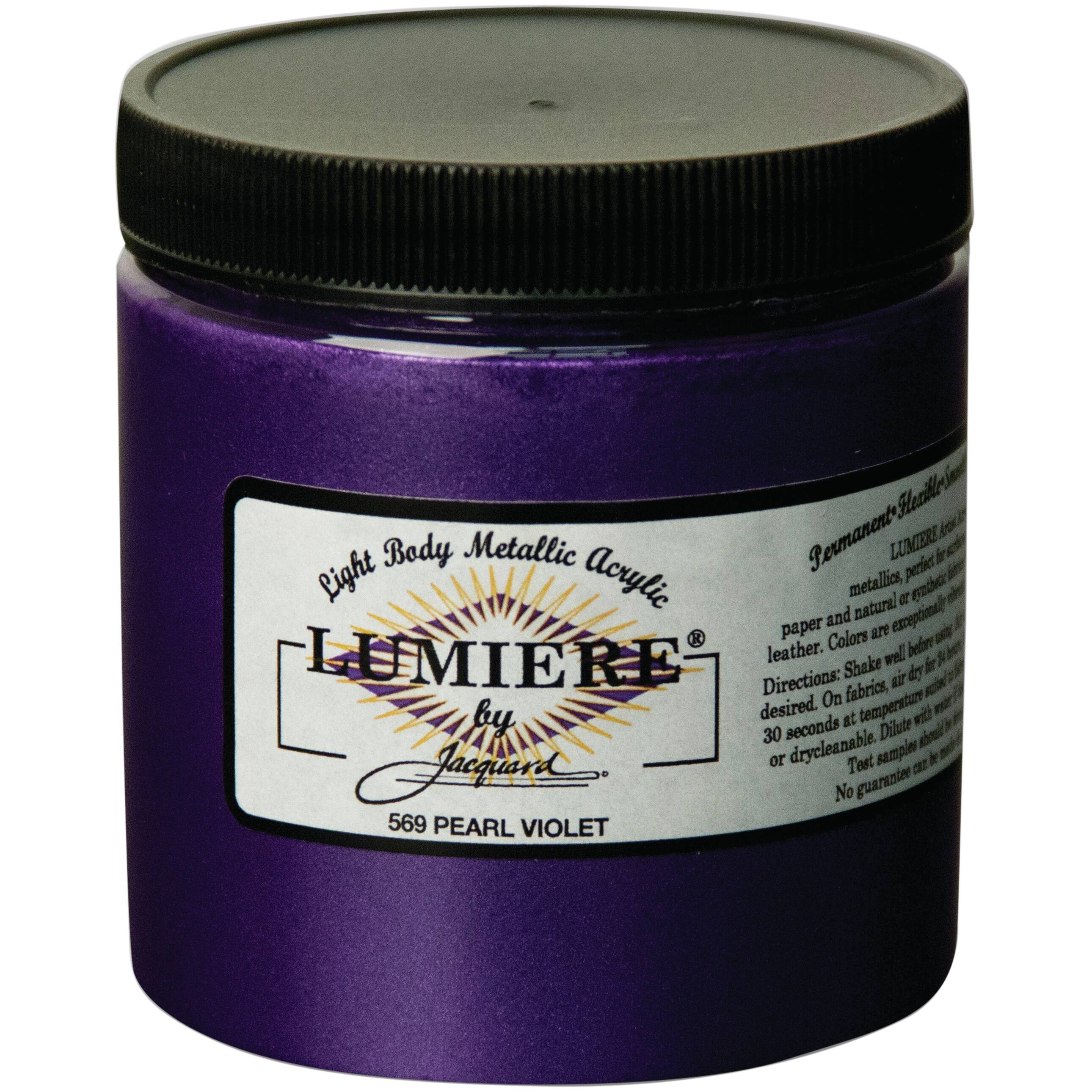 Jacquard Lumiere Metallic Acrylic Paint, 8oz.