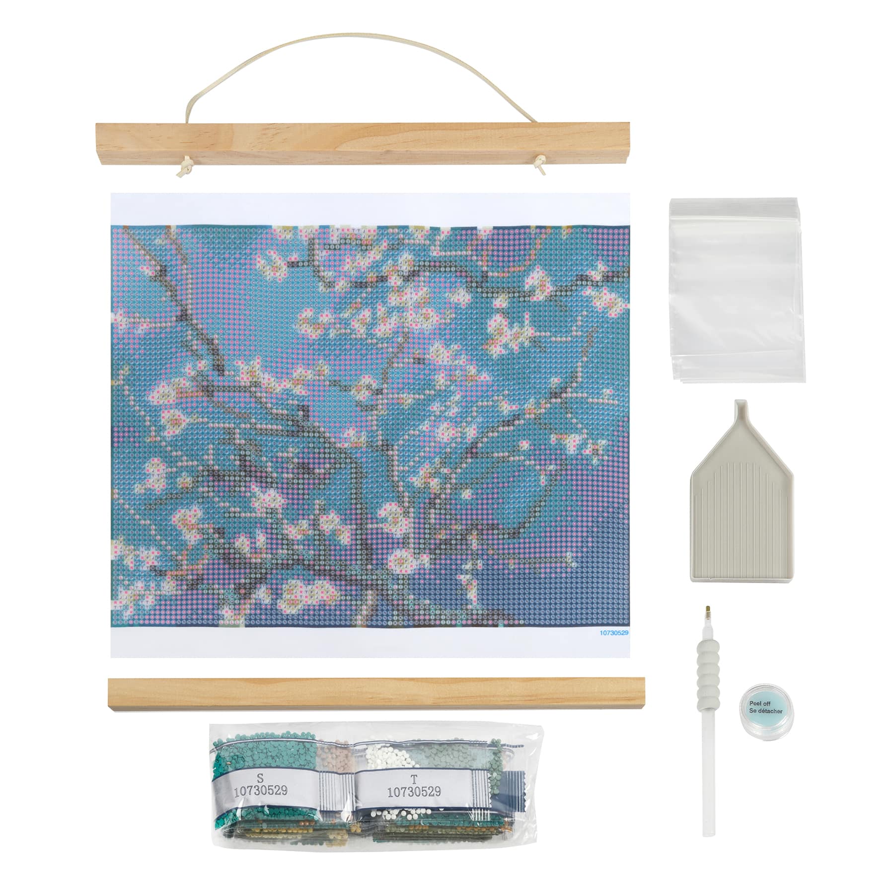 Almond Blossom with Frame Diamond Art Kit by Make Market®