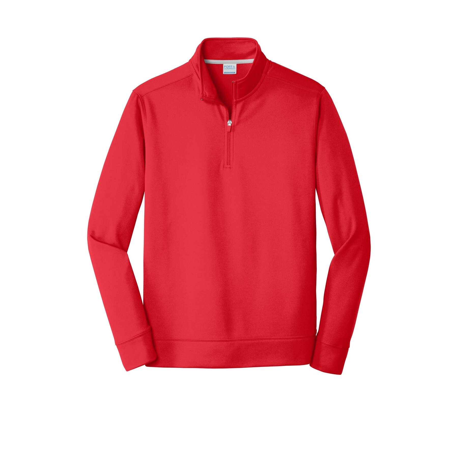 Port & Company® Performance Fleece 1/4-Zip Pullover Sweatshirt