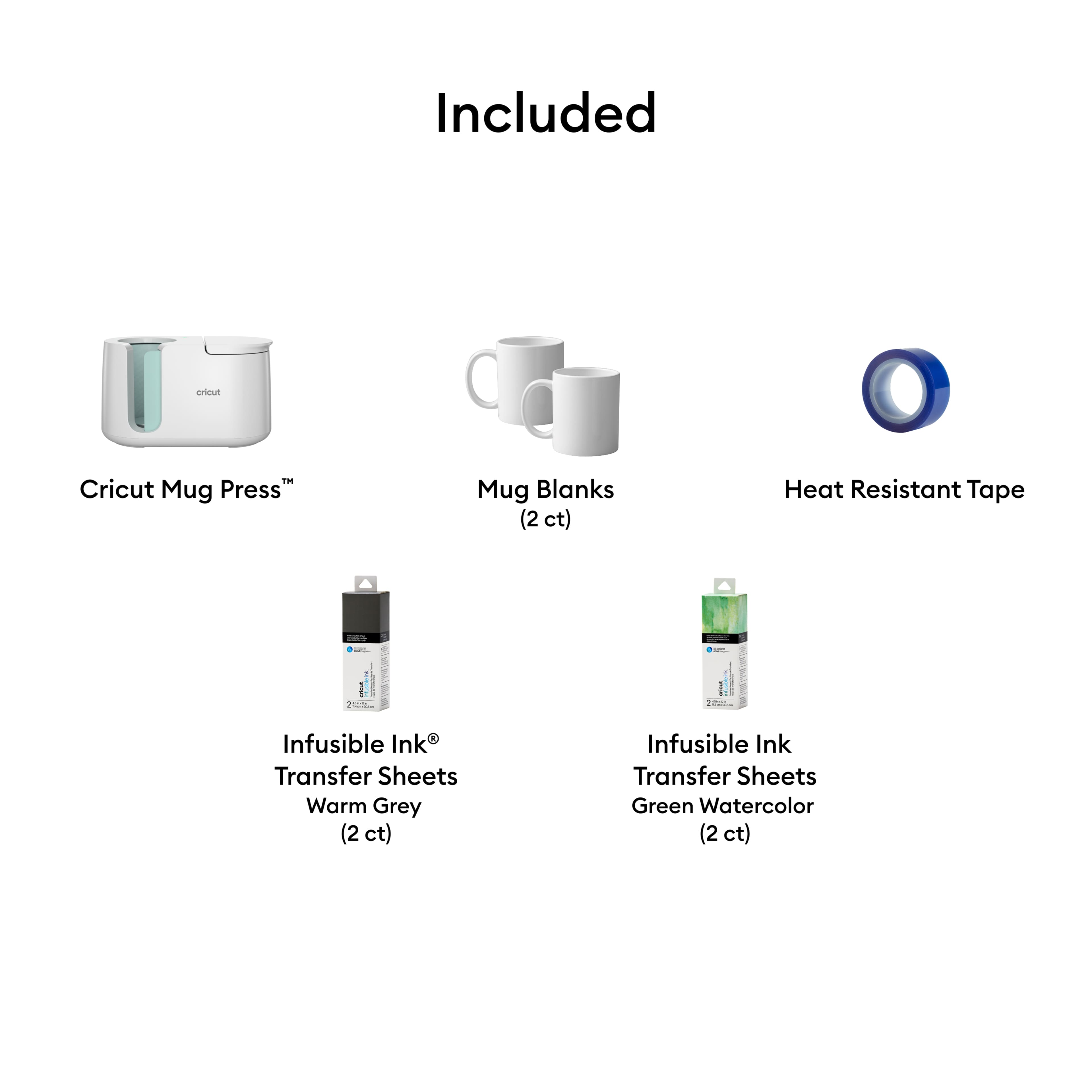 Cricut Mug Press&#x2122; &#x26; Sublimation Bundle