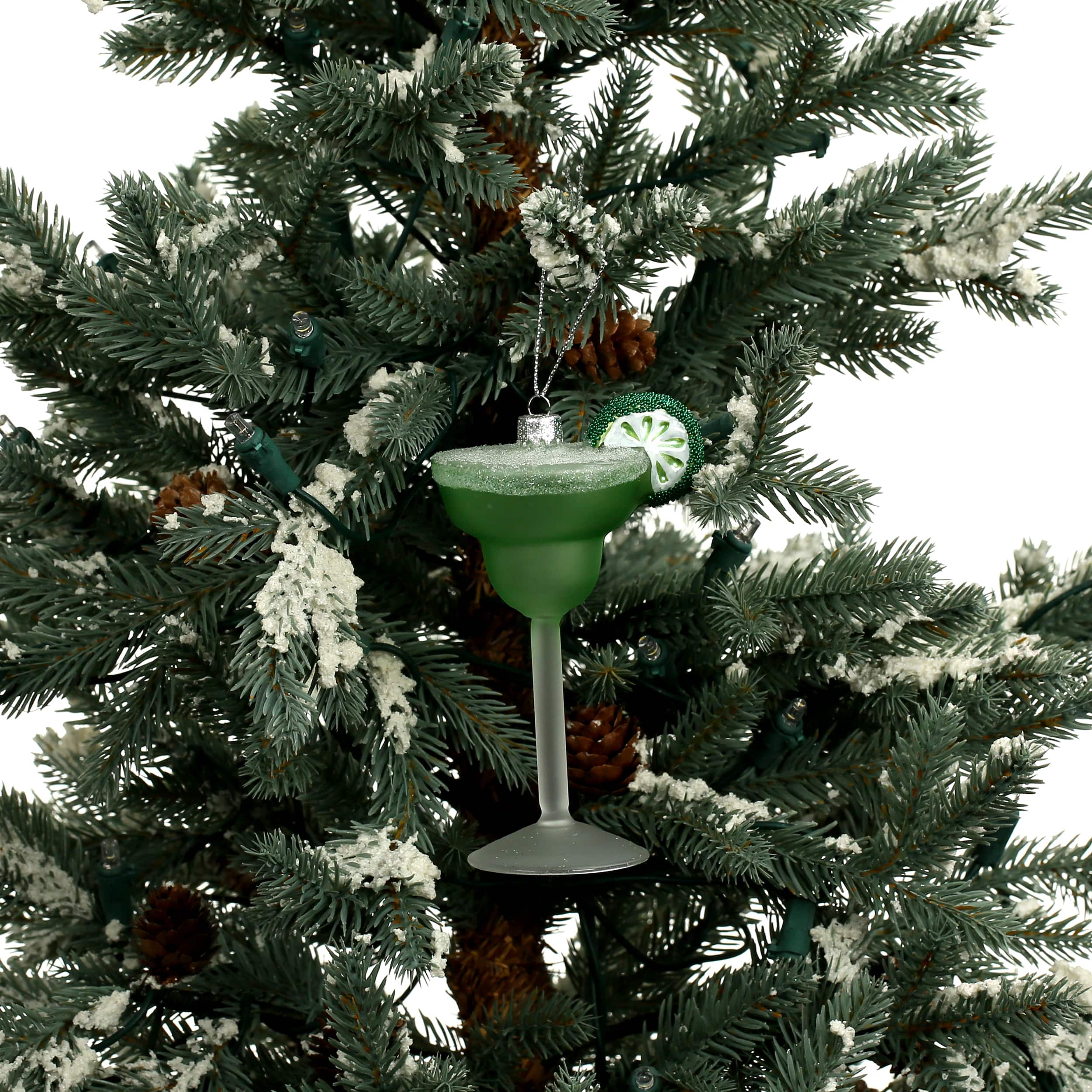 5&#x22; Frozen Margarita Glass Ornament by Ashland&#xAE;