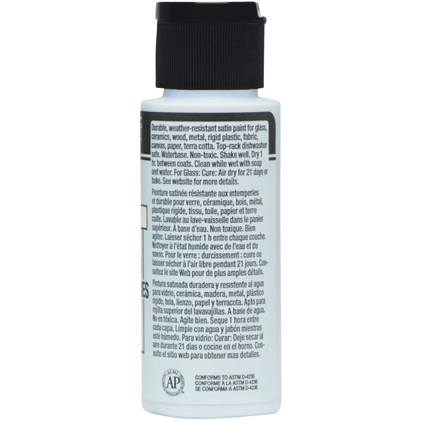 12 Pack: FolkArt® Multi-Surface Satin Acrylic Paint, 2oz.