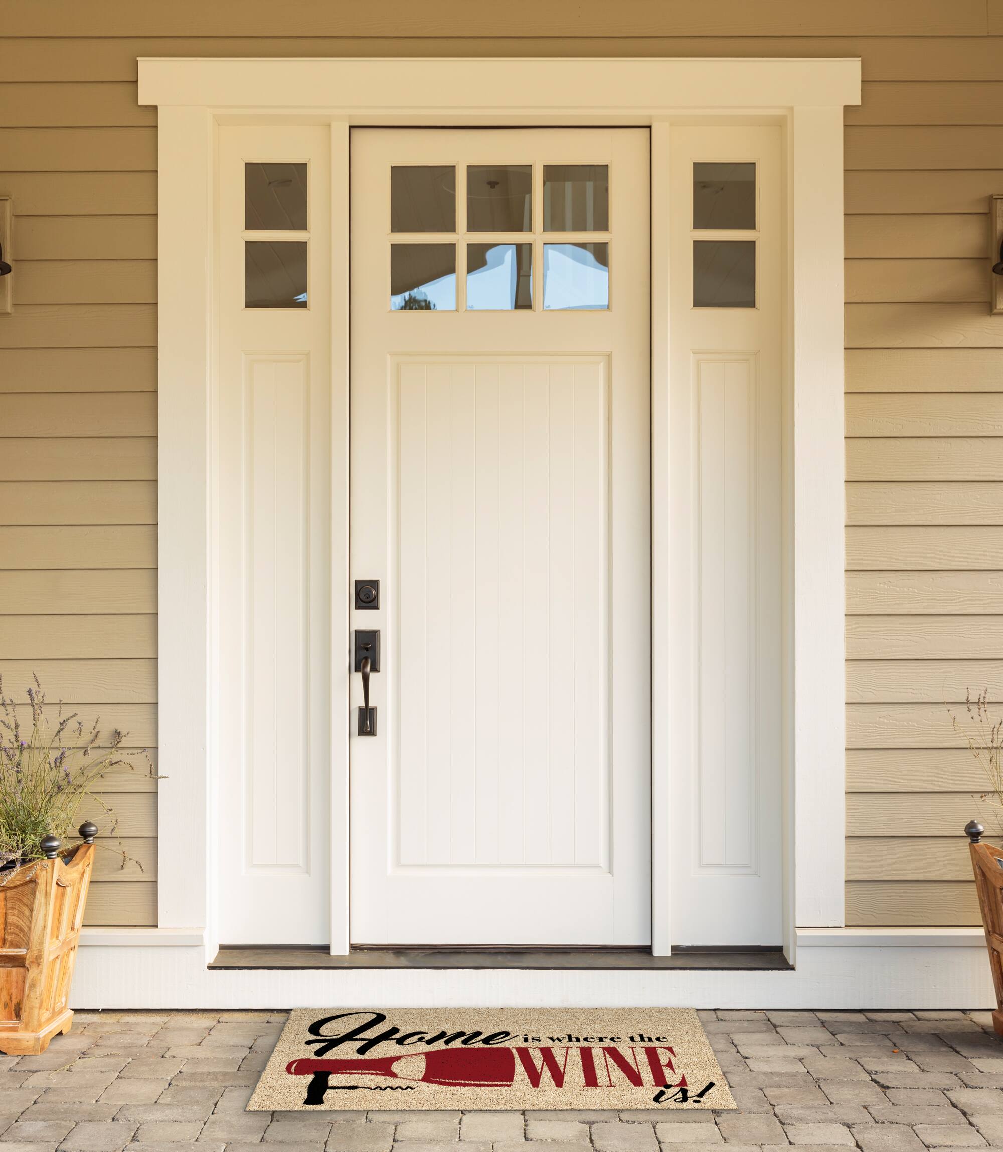 DII&#xAE; Home Is Where The Wine Is Doormat