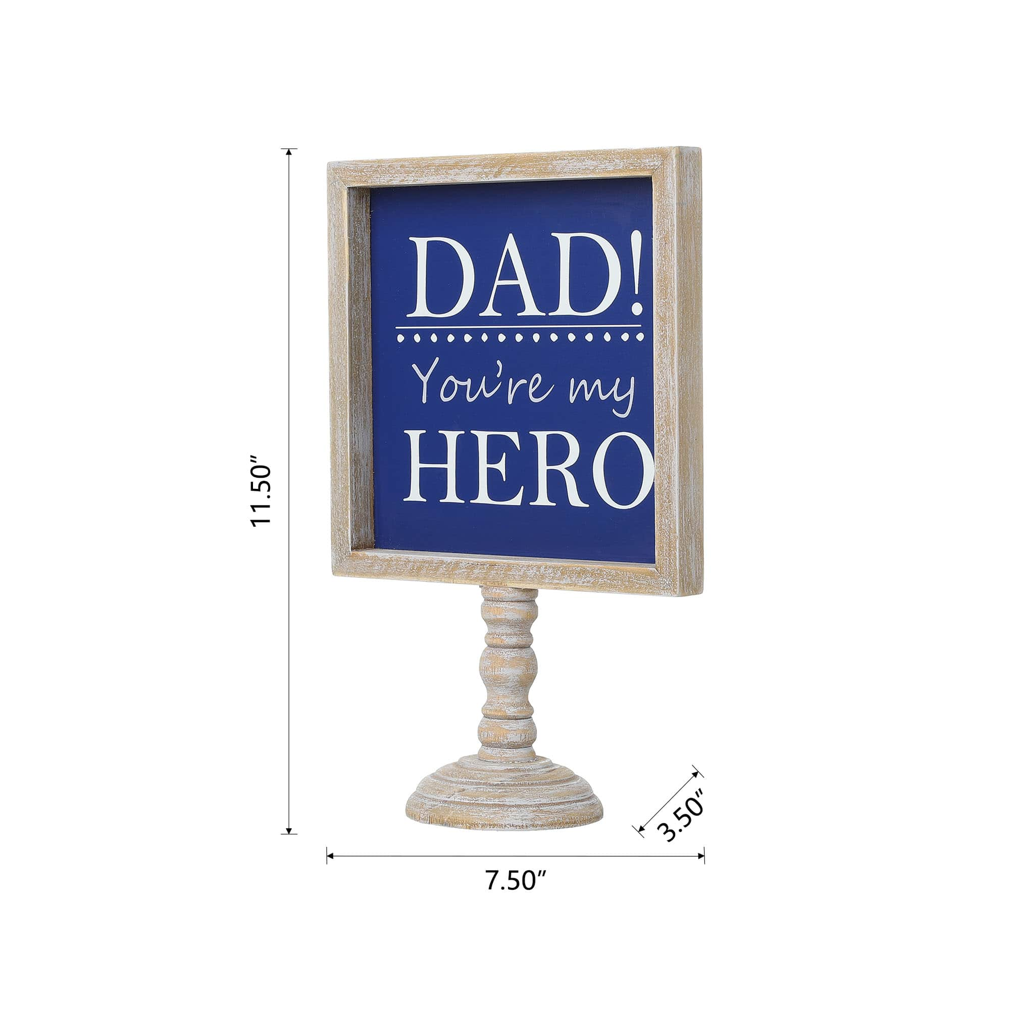 Glitzhome&#xAE; 11.5&#x22; Father&#x27;s Day Table D&#xE9;cor