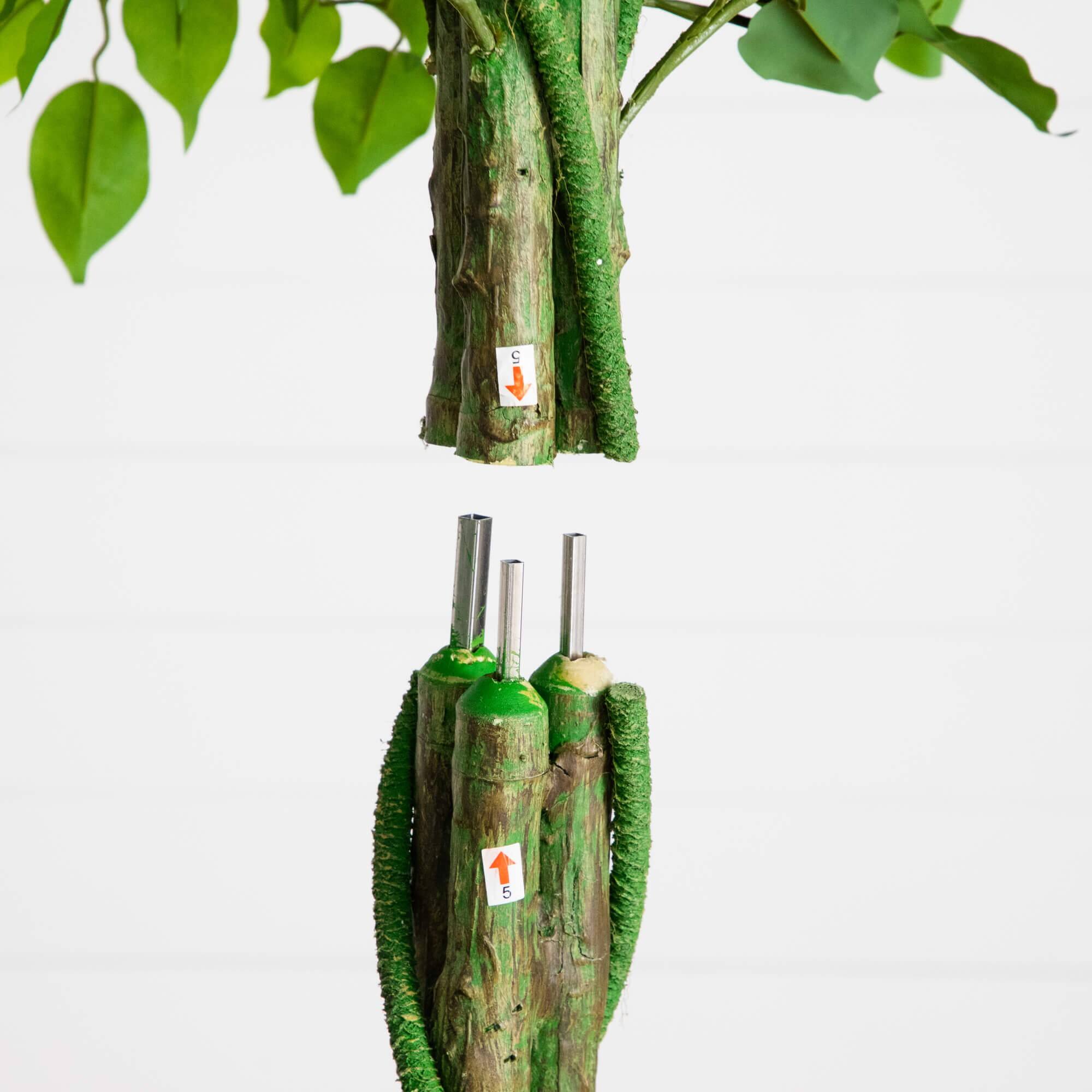 6.5ft. UV Resistant Artificial Ficus Tree (Indoor/Outdoor)