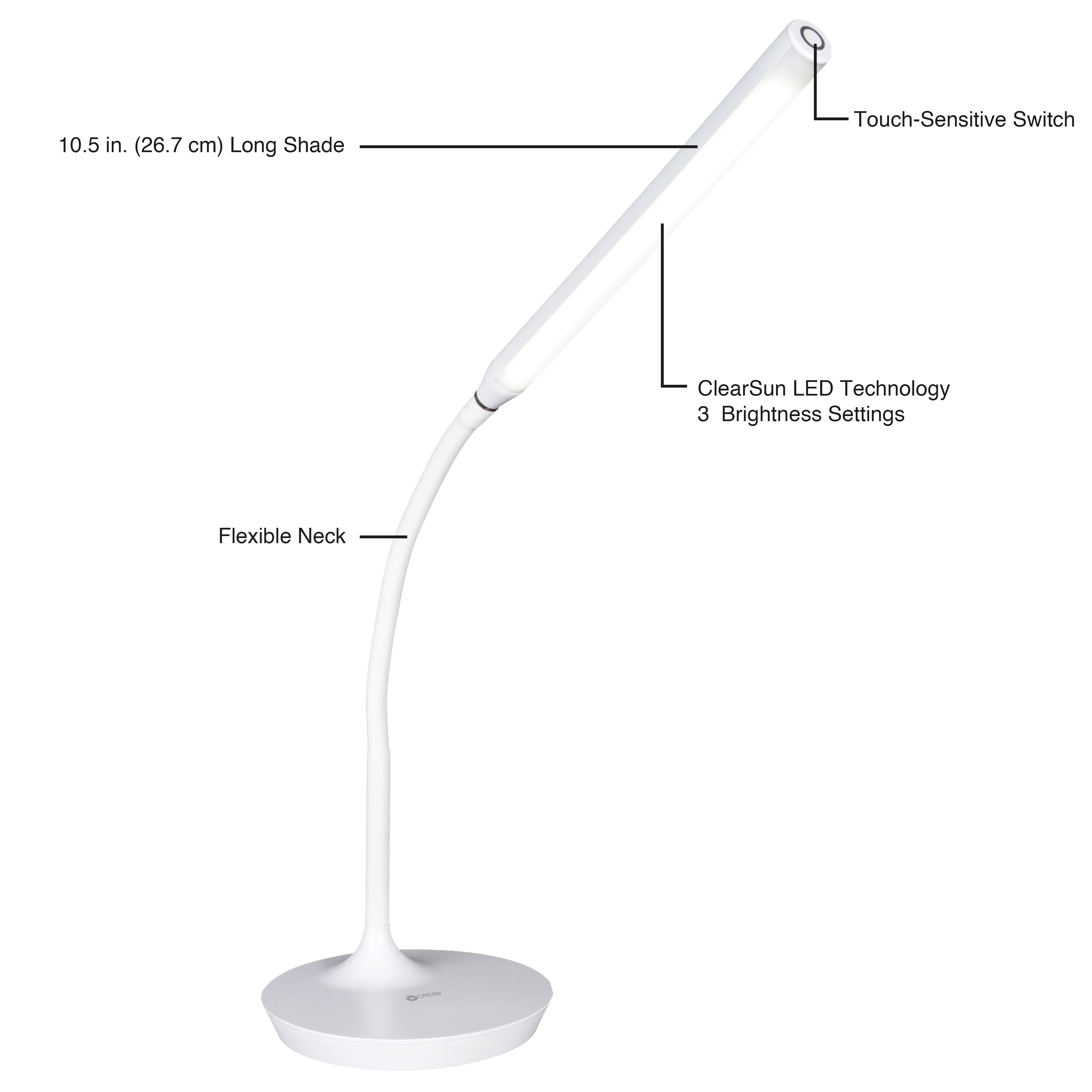 OttLite® Extended Reach LED Desk Lamp