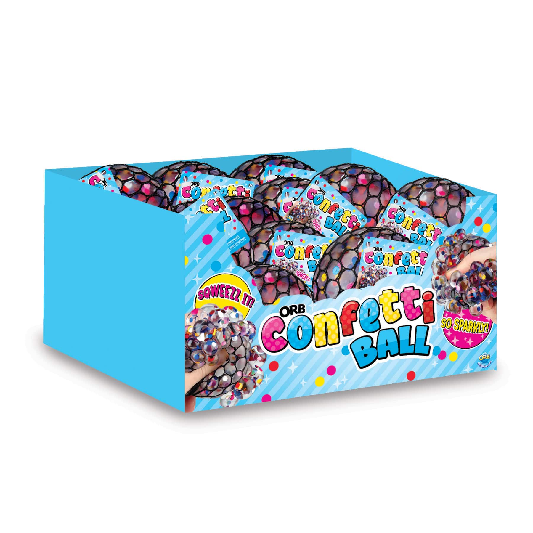 Orb&#x2122; Curiosities Confetti Ball Toy