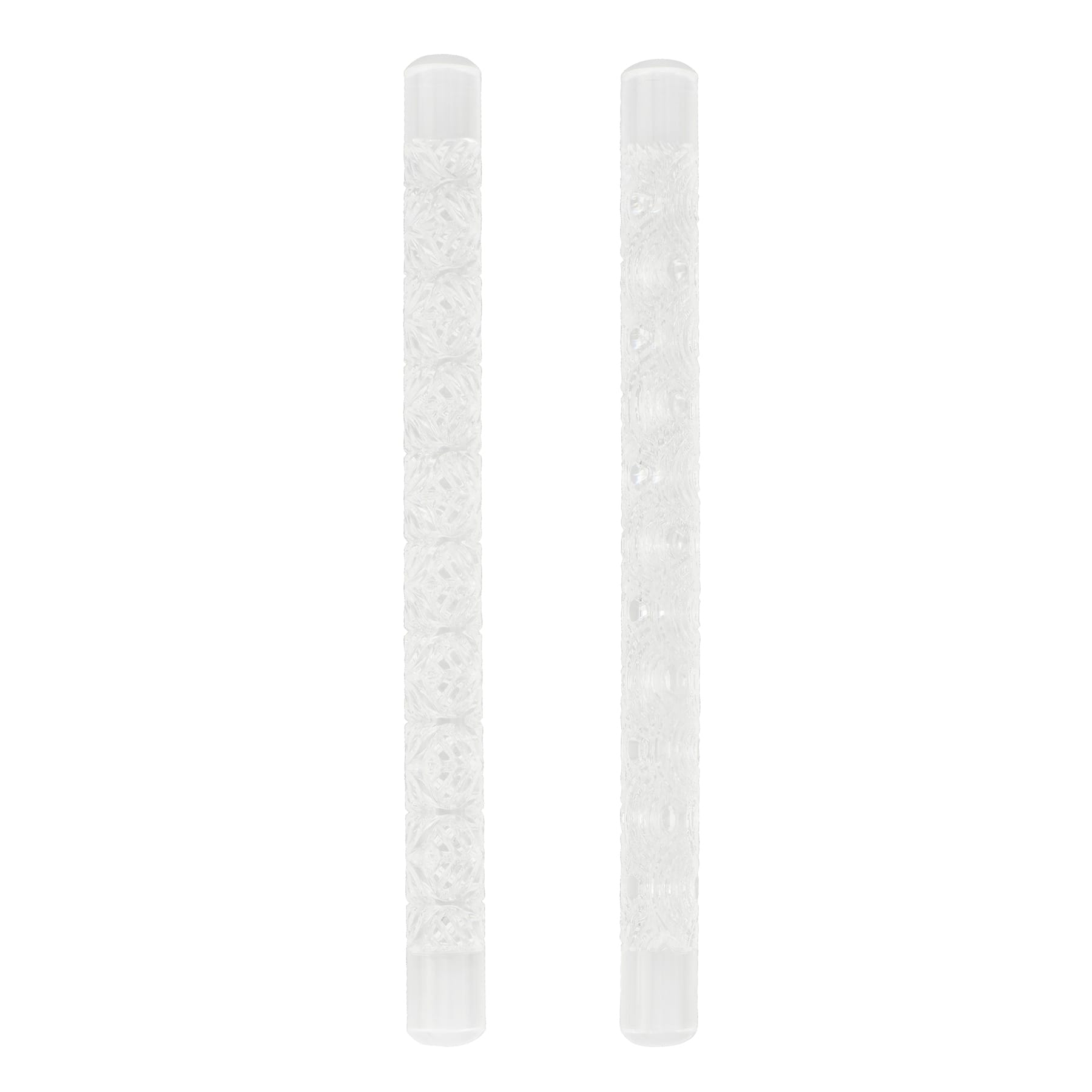 Leaf &#x26; Scallop Decorative Acrylic Roller Set by Makery&#x2122;