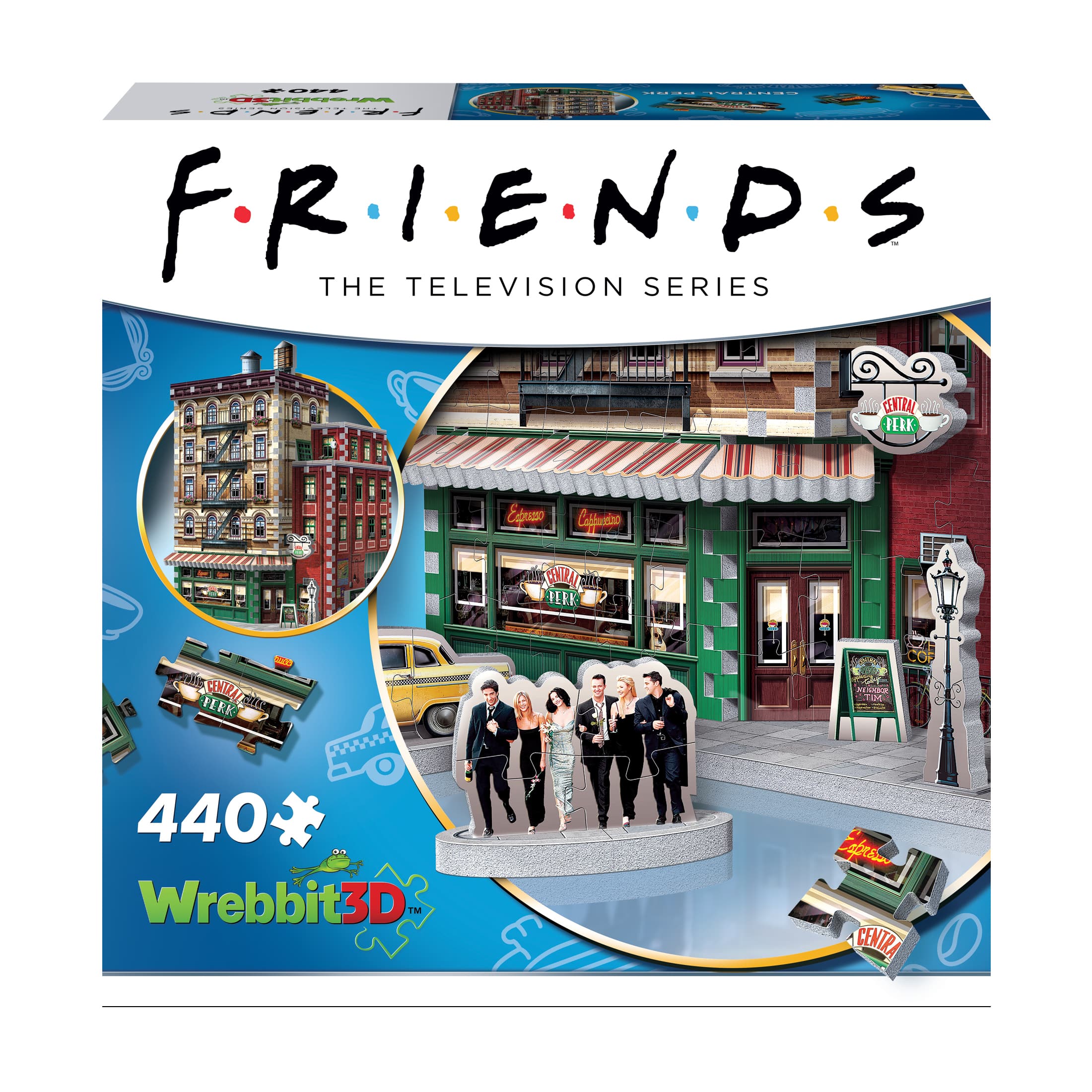 Friends - Central Perk 3D Jigsaw Puzzle: 440 Pcs