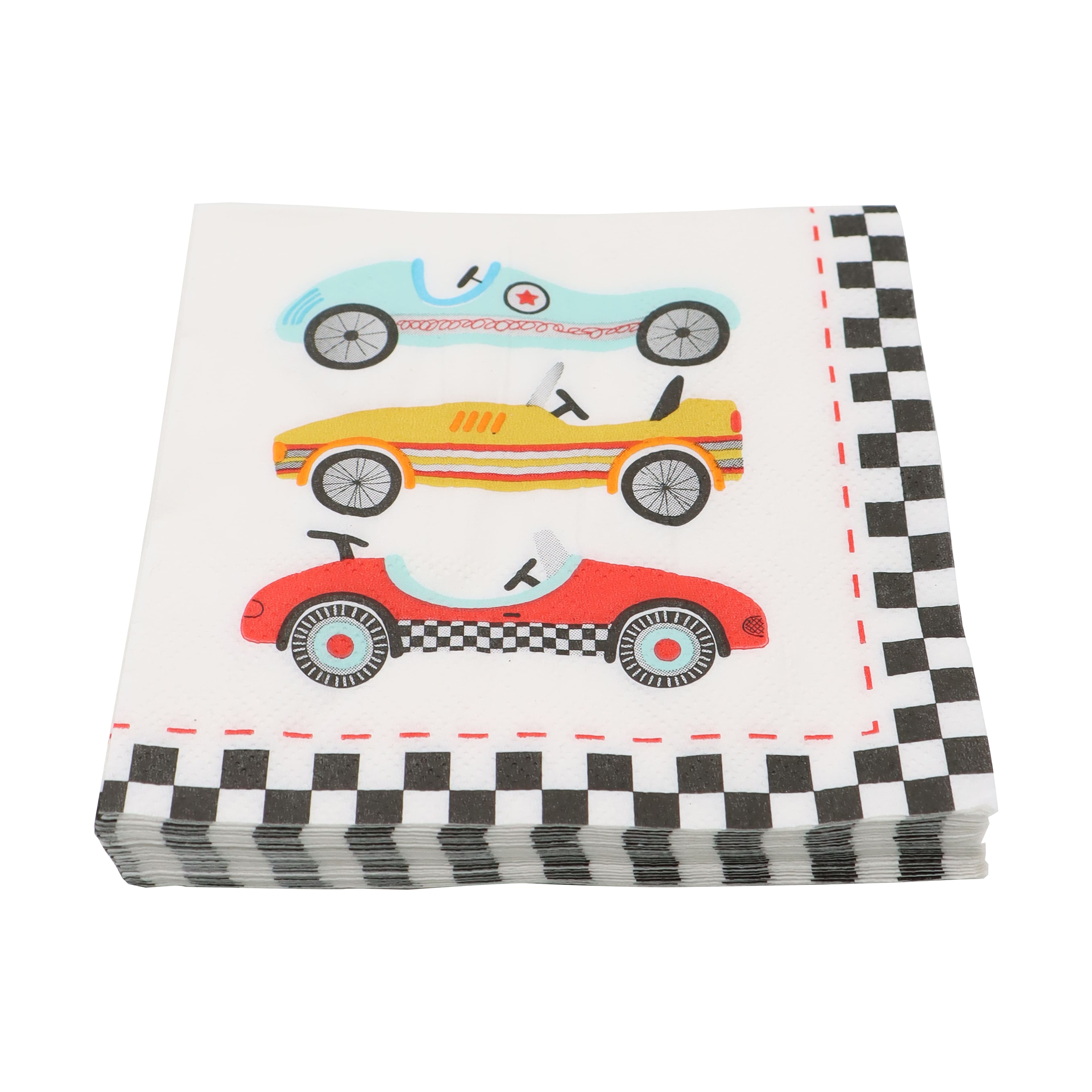 Race Cars Beverage Napkins, 20ct. by Celebrate It&#x2122;