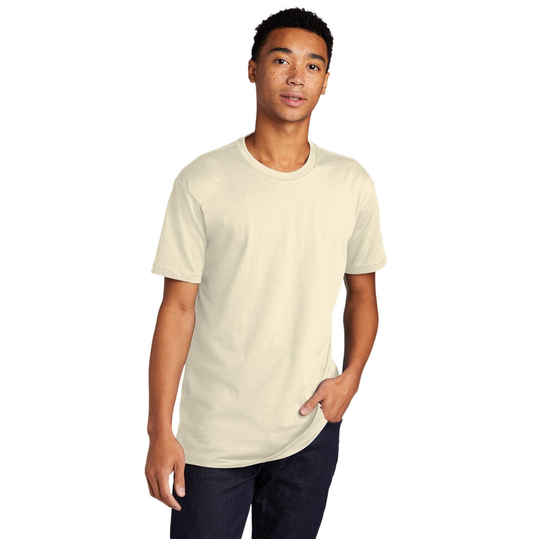 Next Level Neutrals Crew Neck Unisex Cotton T-Shirt