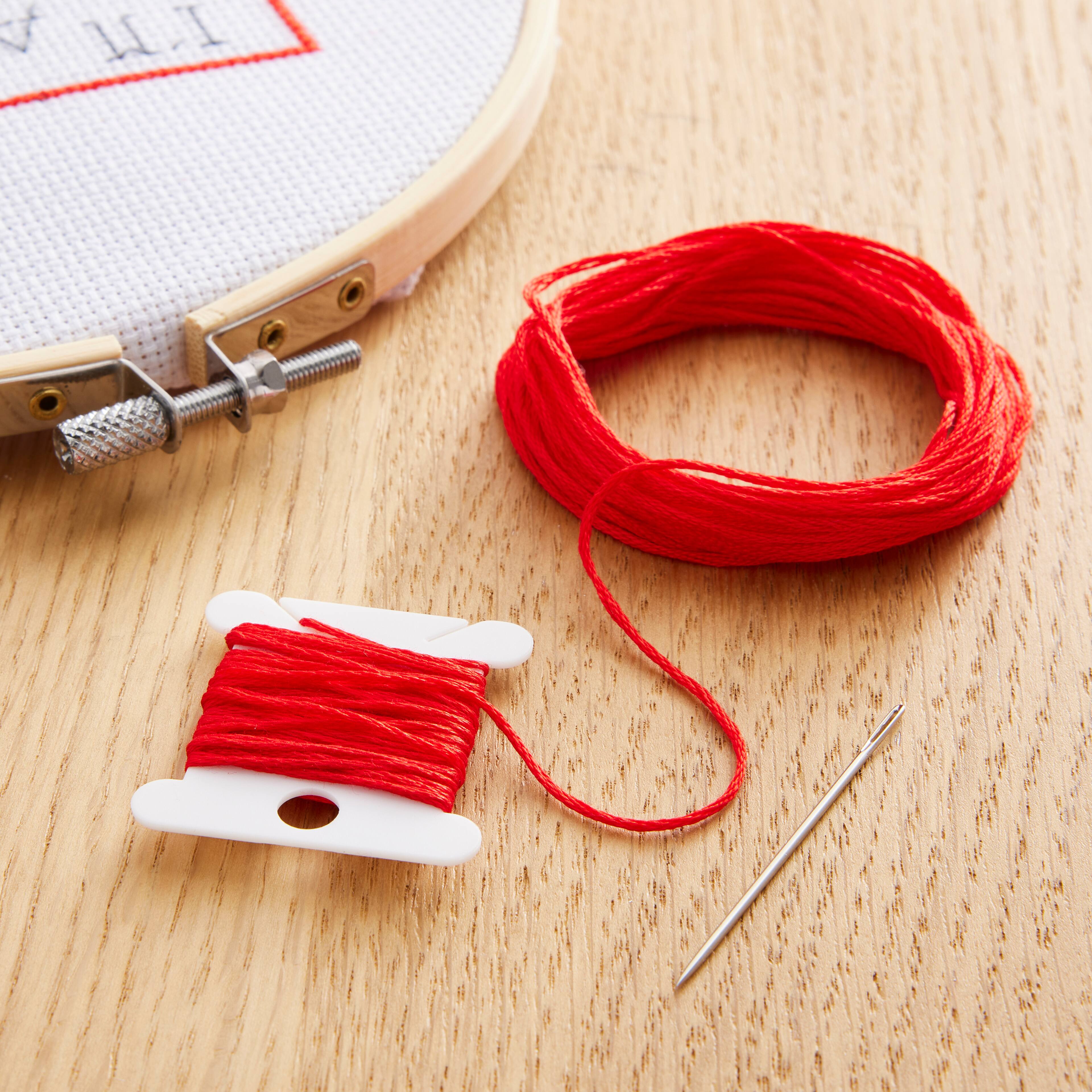 DMC&#xAE; 117 6 Strand Cotton Embroidery Floss, Red