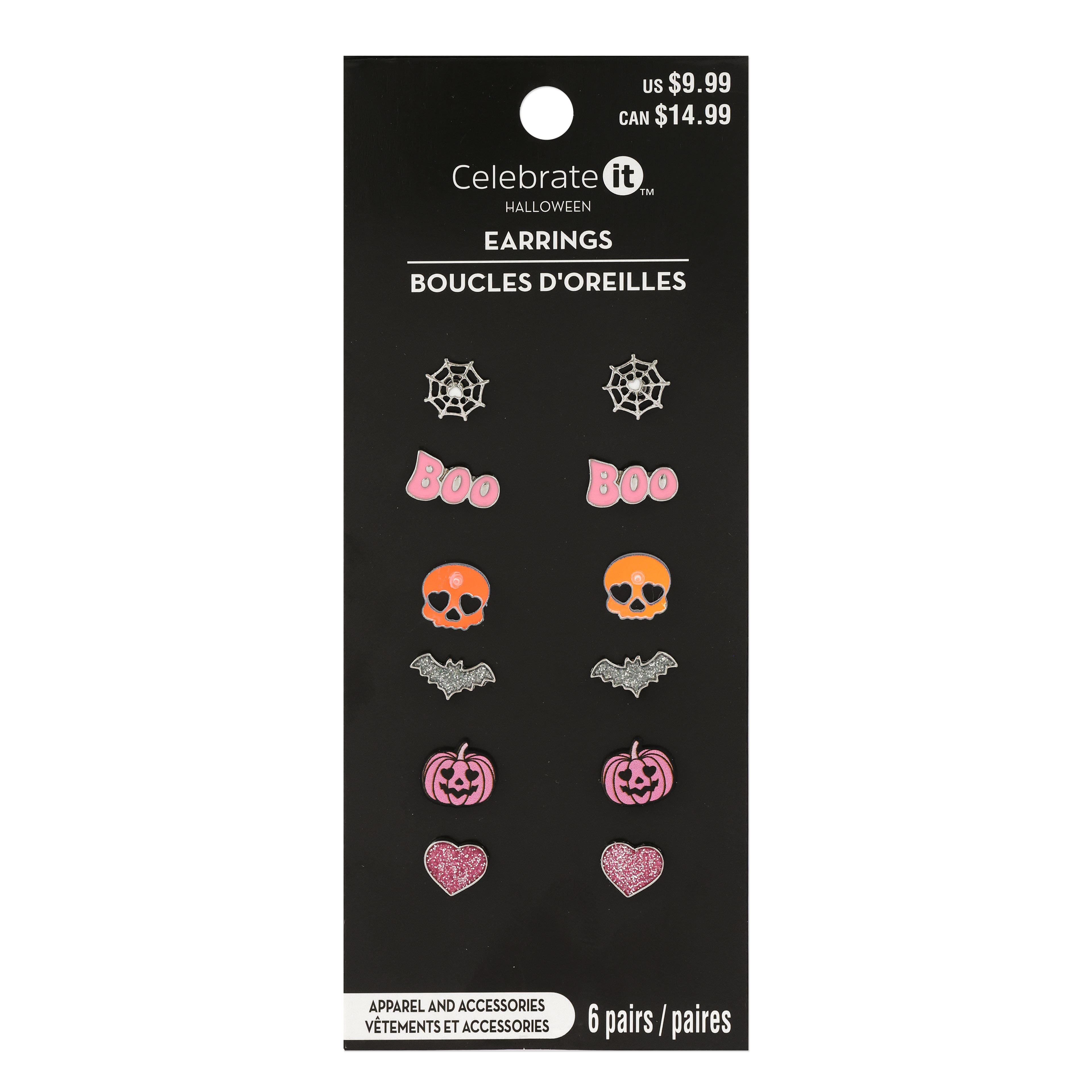 Sweet &#x26; Spooky Earring Value Pack by Celebrate It&#x2122;
