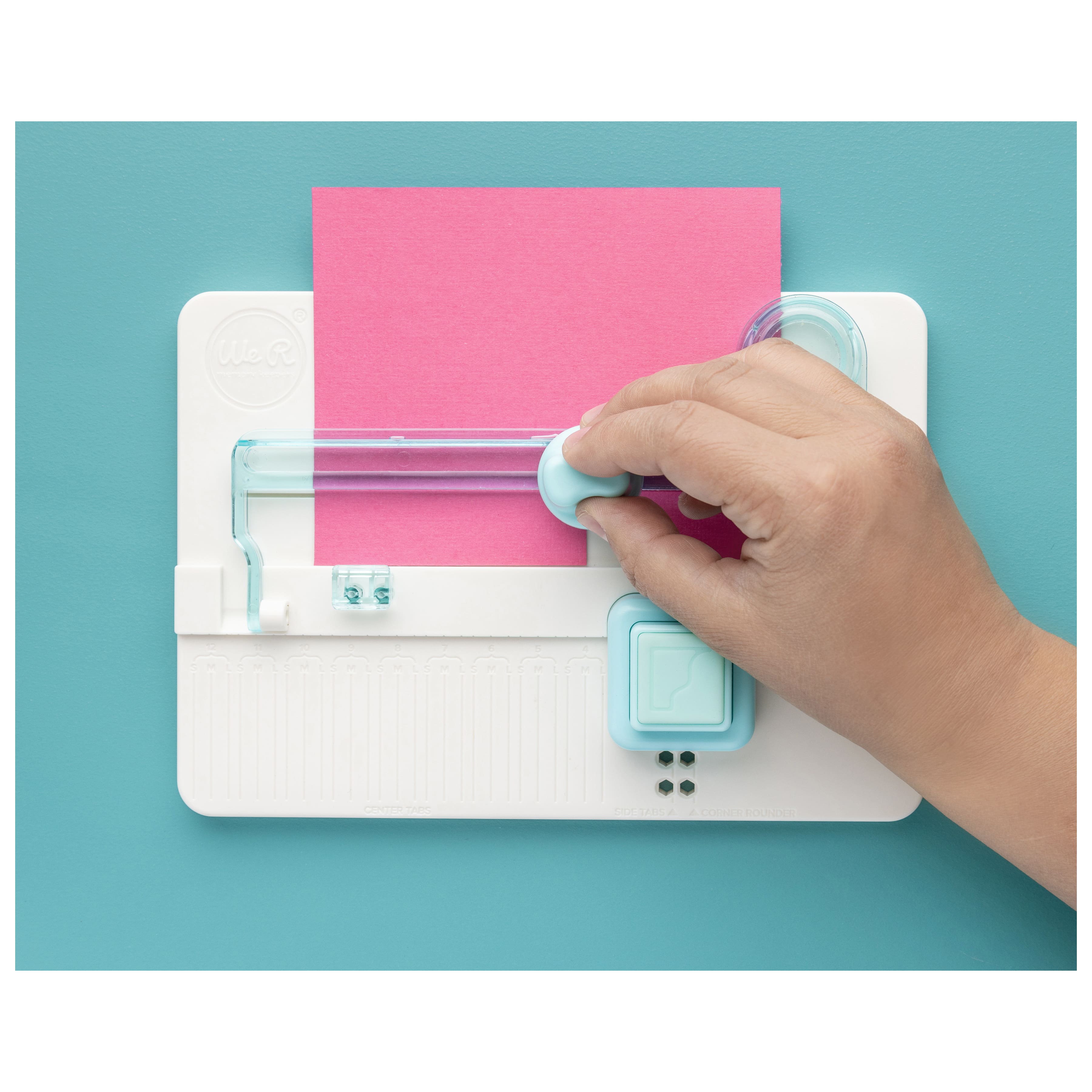 We R Memory Keepers® Tab Punch Board, 8.51" x 9.26