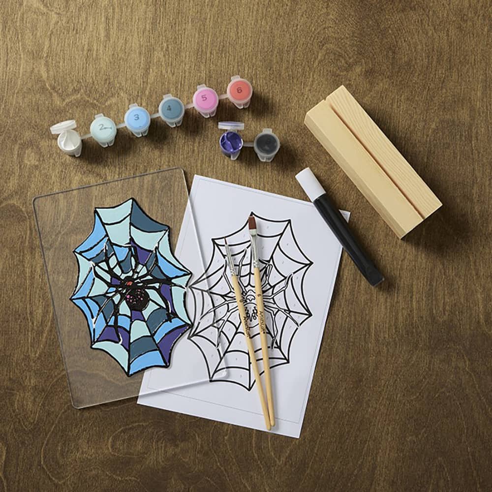 Spider Paint-by-Number Acrylic Surface Kit by Artist&#x27;s Loft&#xAE;