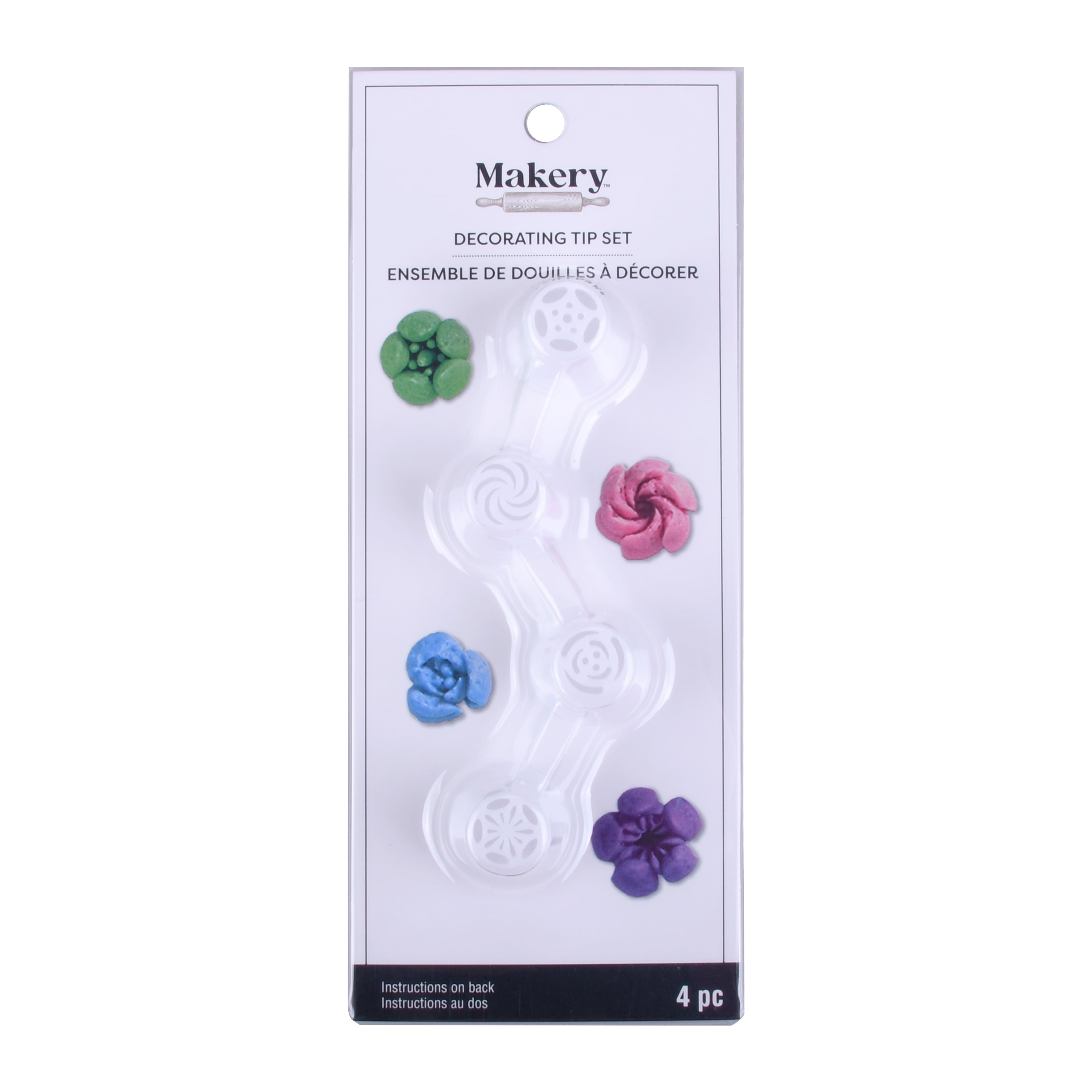 Flower Decorating Tip Set by Makery&#x2122;