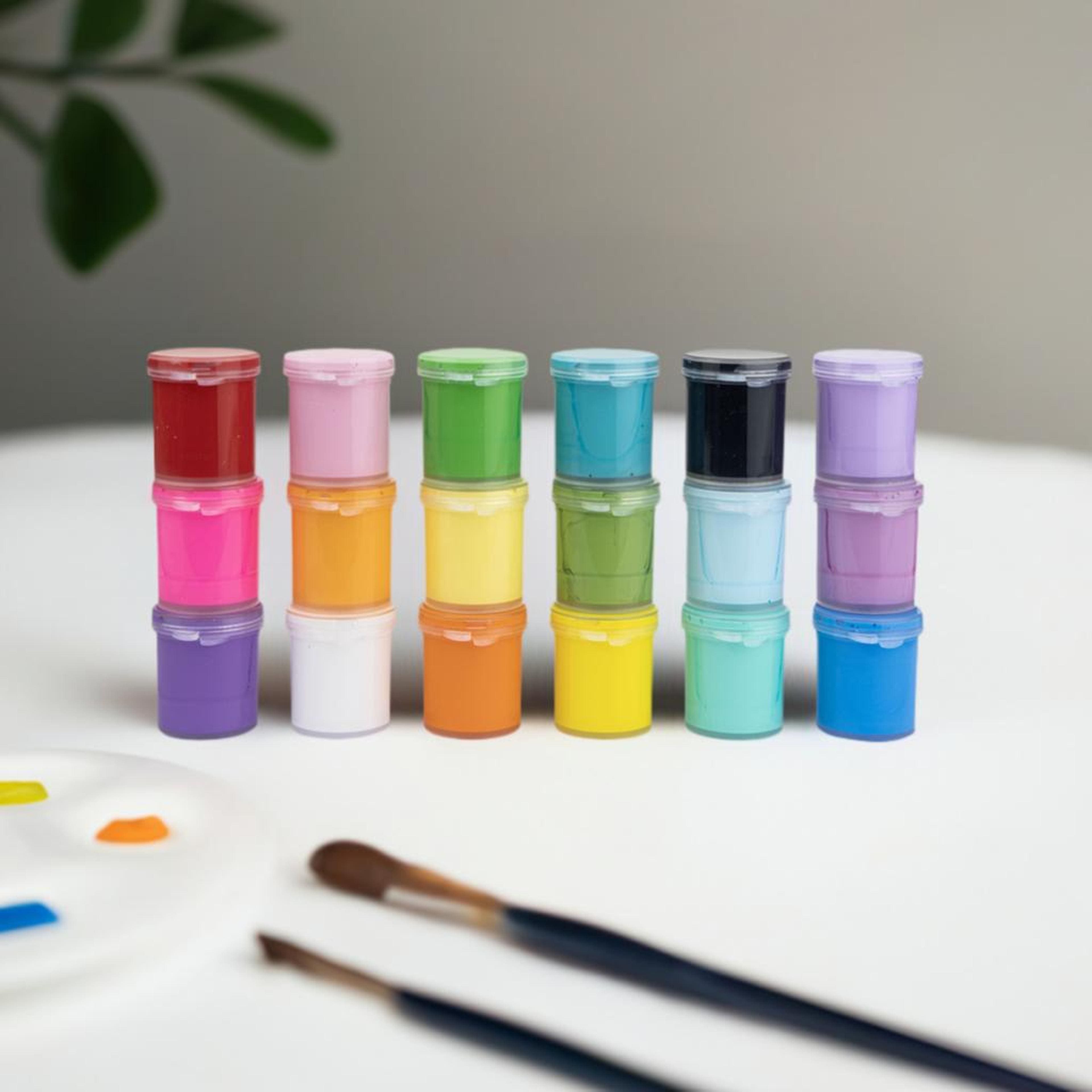 Bright Multi-Surface Premium Satin Acrylic Set by Craft Smart&#xAE;