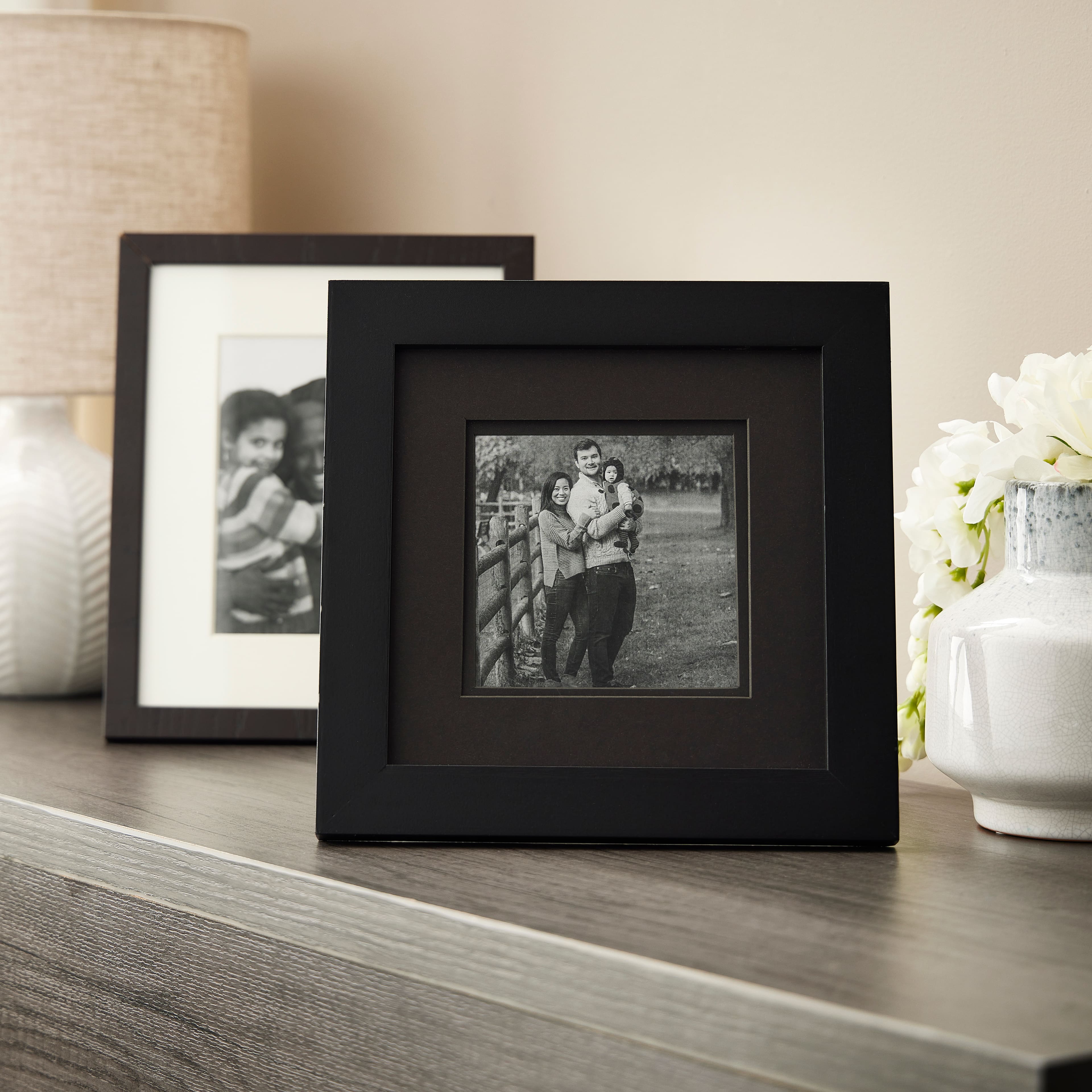 8 Pack: Black Frame with Black Double Mat, Gallery&#x2122; by Studio D&#xE9;cor&#xAE;