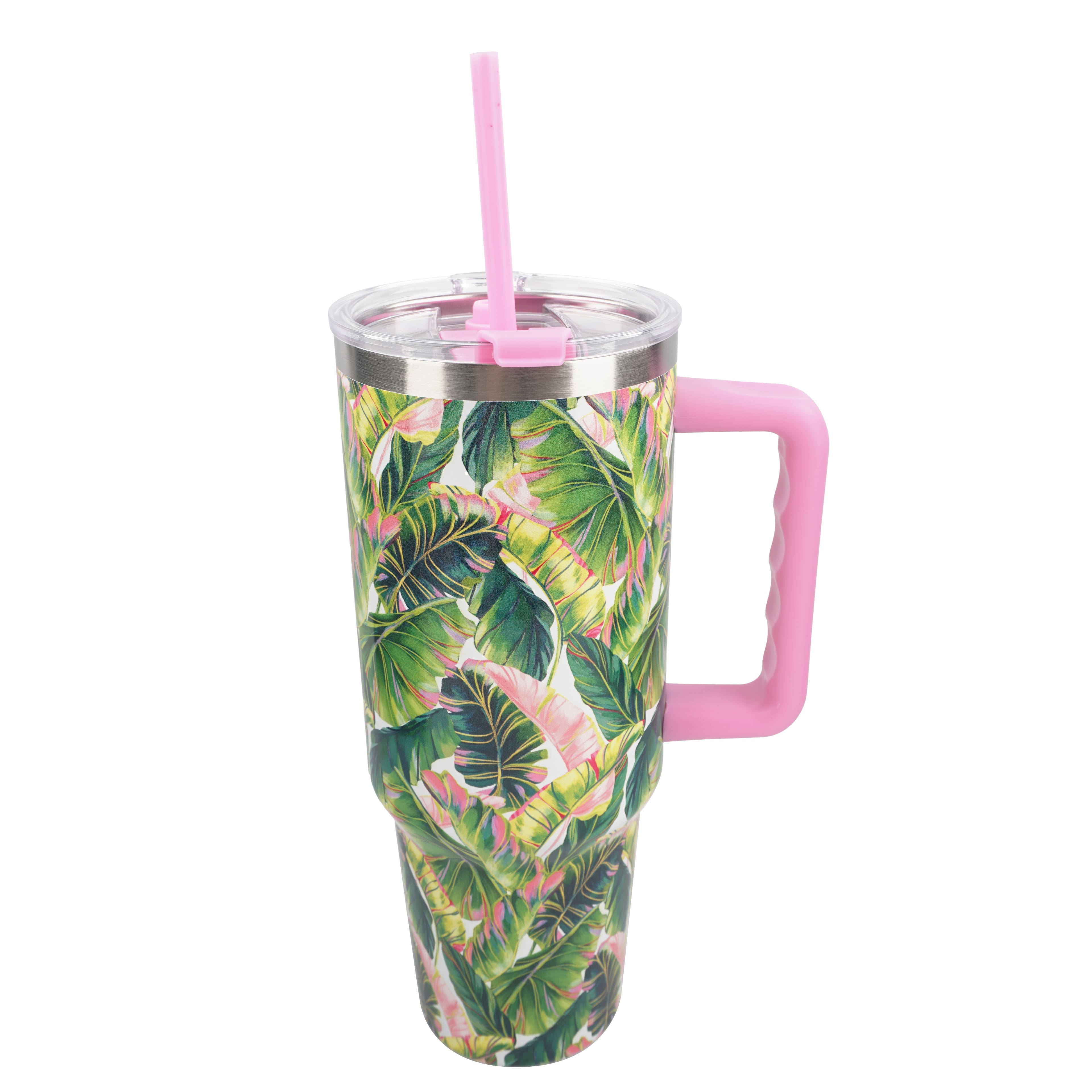 40oz. Leaf Toss Stainless Steel Insulated Tumbler by Celebrate It&#x2122;