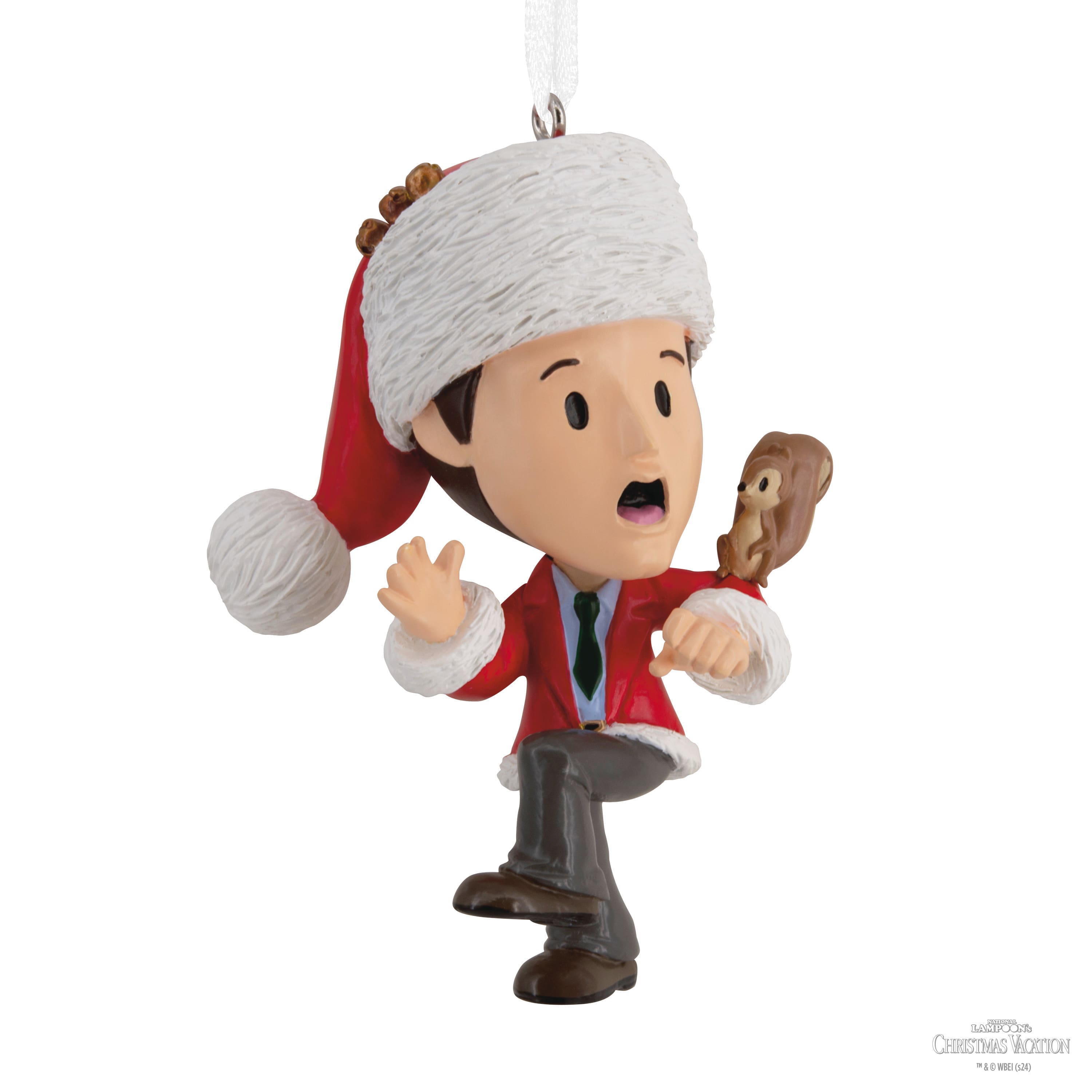 Hallmark 3&#x22; National Lampoon&#x27;s Christmas Vacation Clark Griswold Ornament 