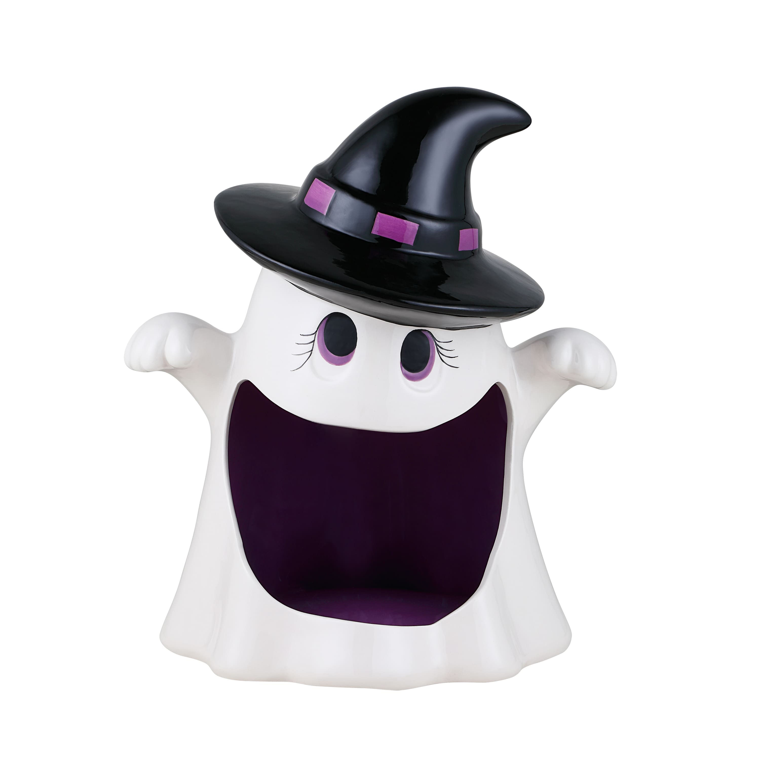 Mr. Halloween 12“ Motion Activated Ceramic Ghost Candy Bowl | Michaels