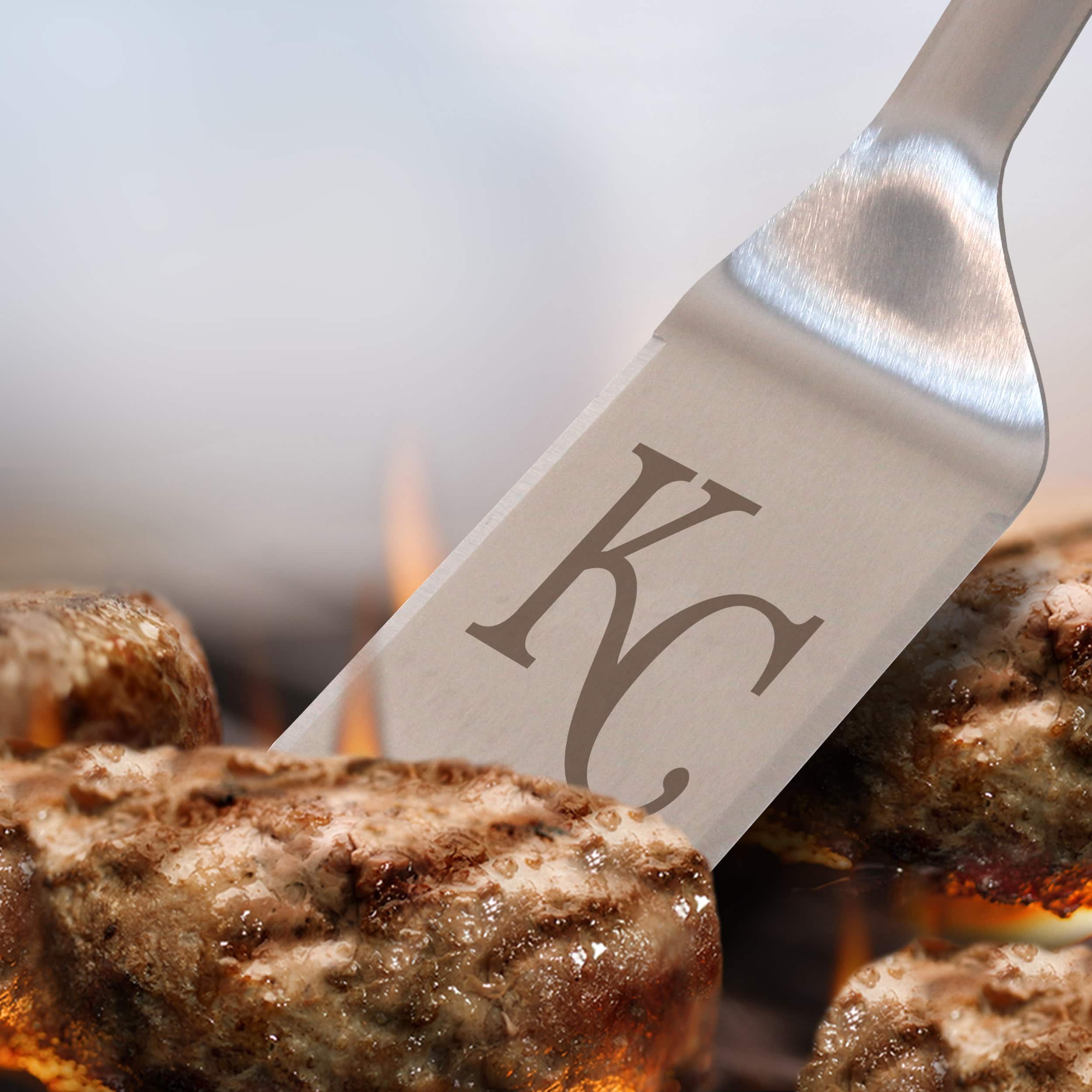 MLB Stainless Steel BBQ Spatula with Bottle Opener