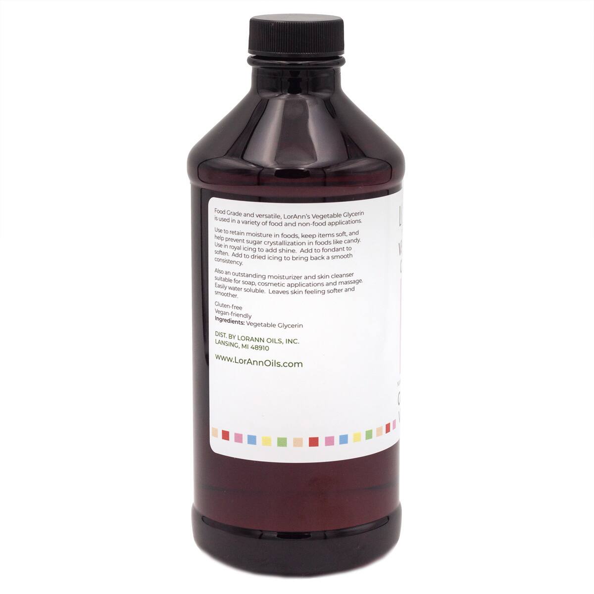 6 Pack: LorAnn Food Grade Vegetable Glycerine, 16oz.