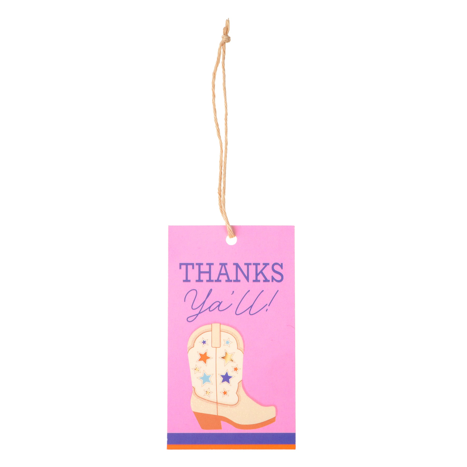 24 Packs: 12 ct. (288 total) Western Thanks Gift Tags by Celebrate It™