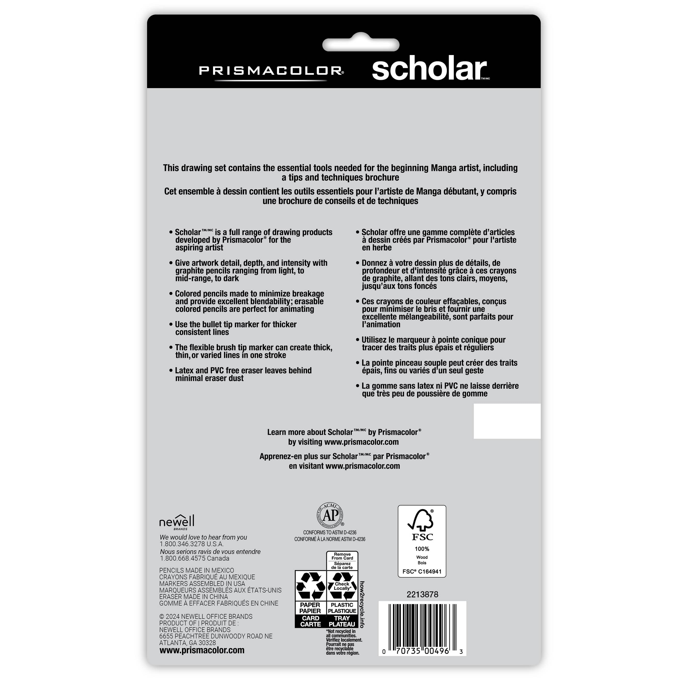 Prismacolor® Scholar™ Manga Set