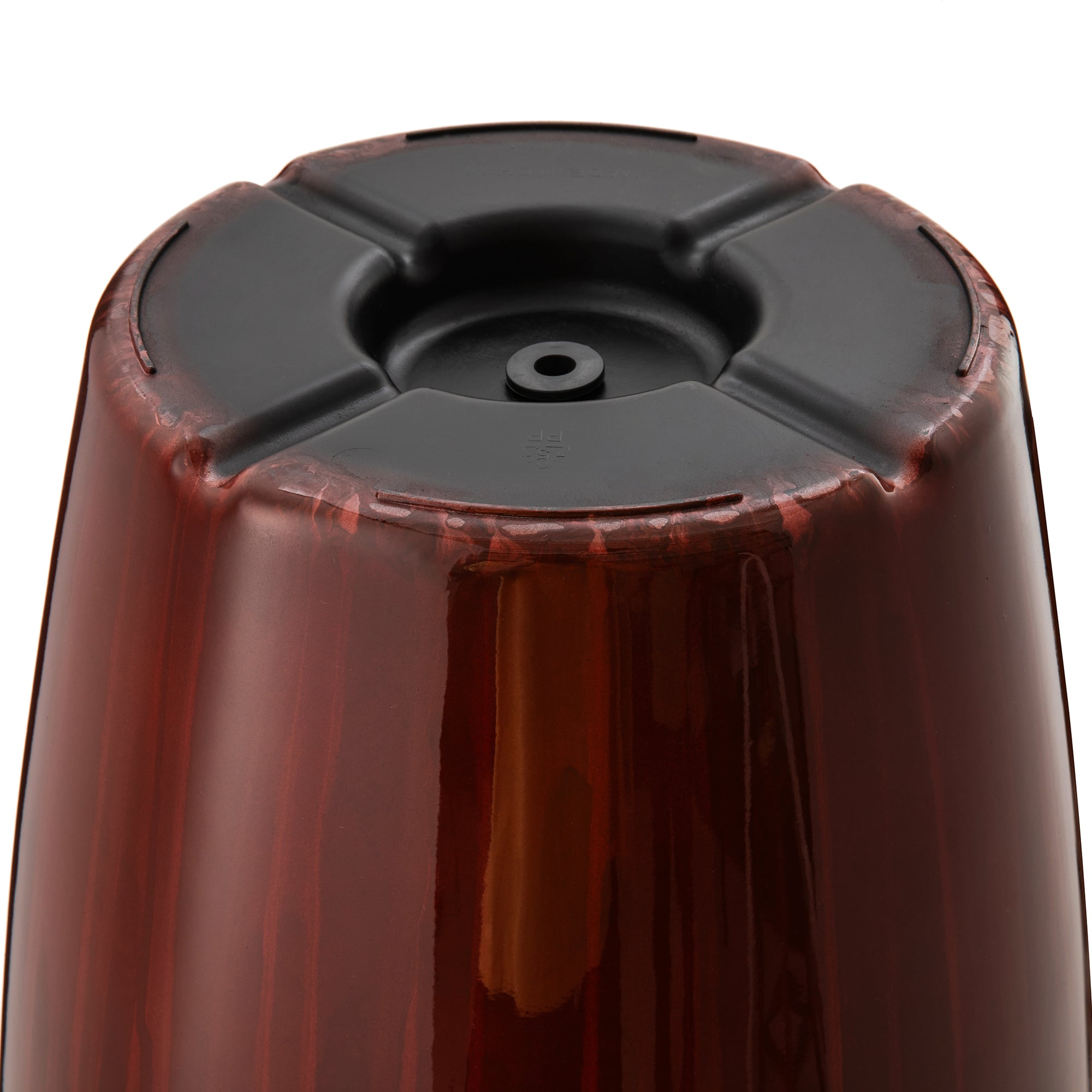 Glitzhome® Oversized Gradient Faux Ceramic Tall Plastic Planters, 2ct.