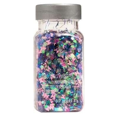 Signature Super Chunky Glitter, Coral Hearts by Recollections