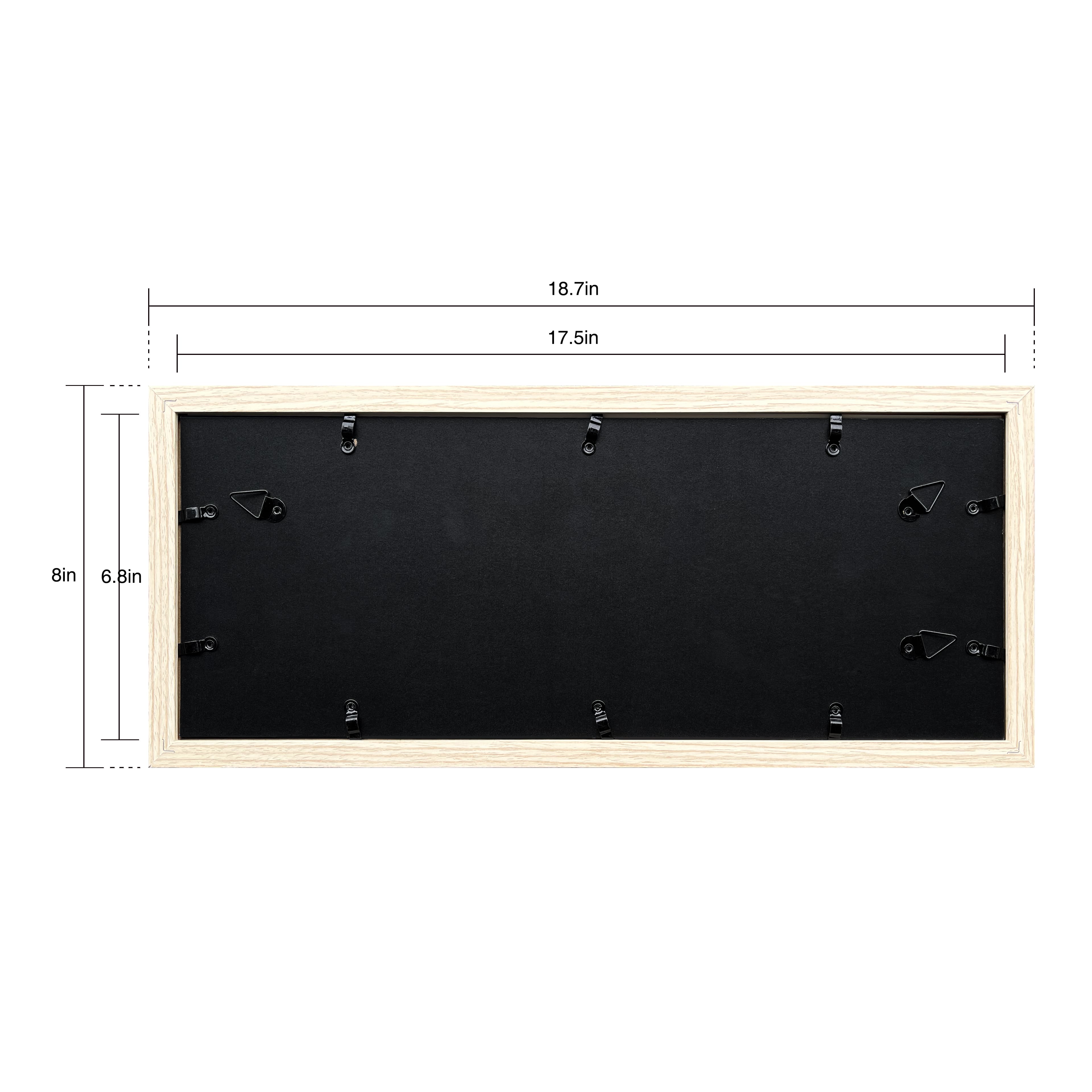 3 Opening Natural Woodgrain 5&#x22; x 5&#x22; Collage Frame with Mat by Studio D&#xE9;cor&#xAE;