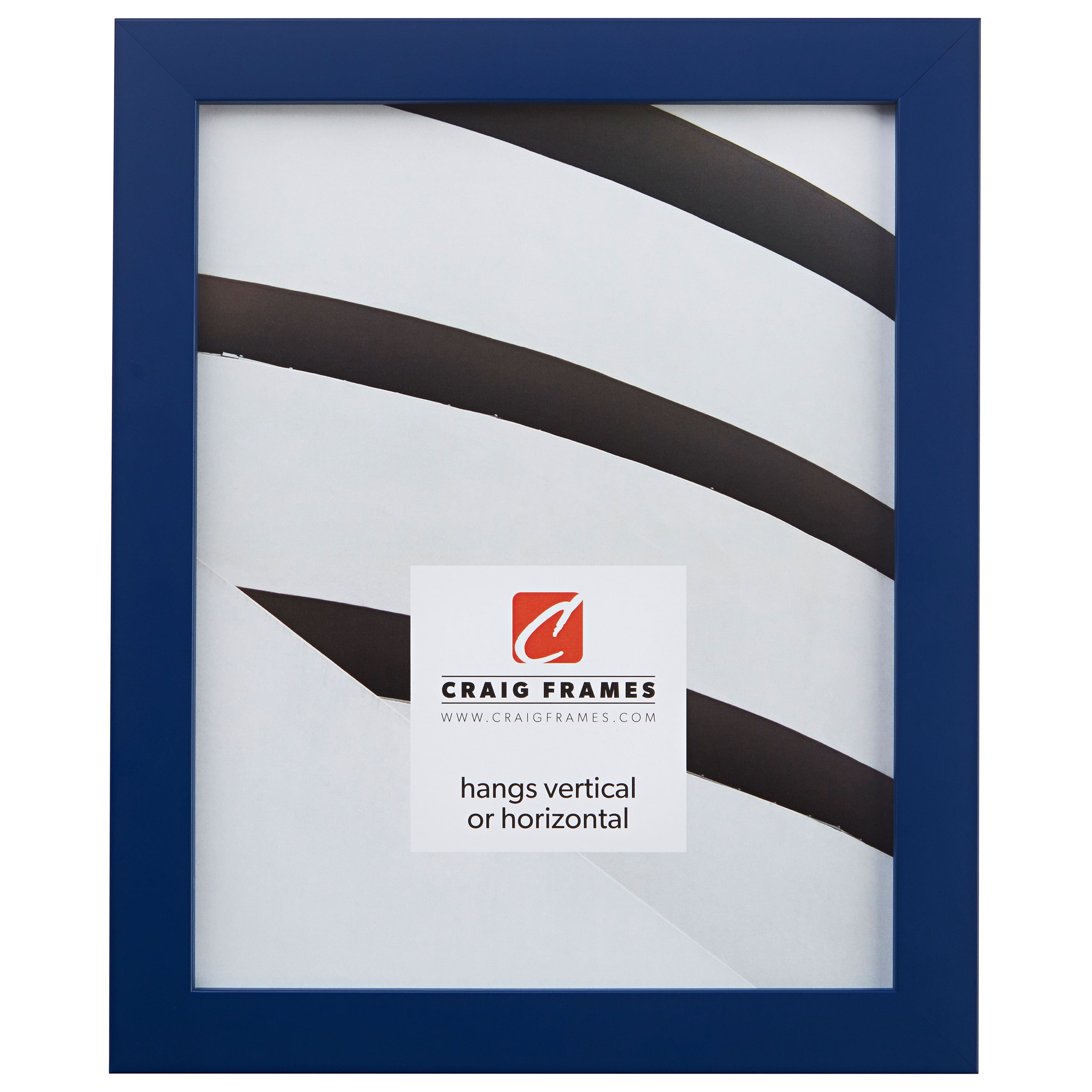 Craig Frames Confetti Blueberry Blue Picture Frame