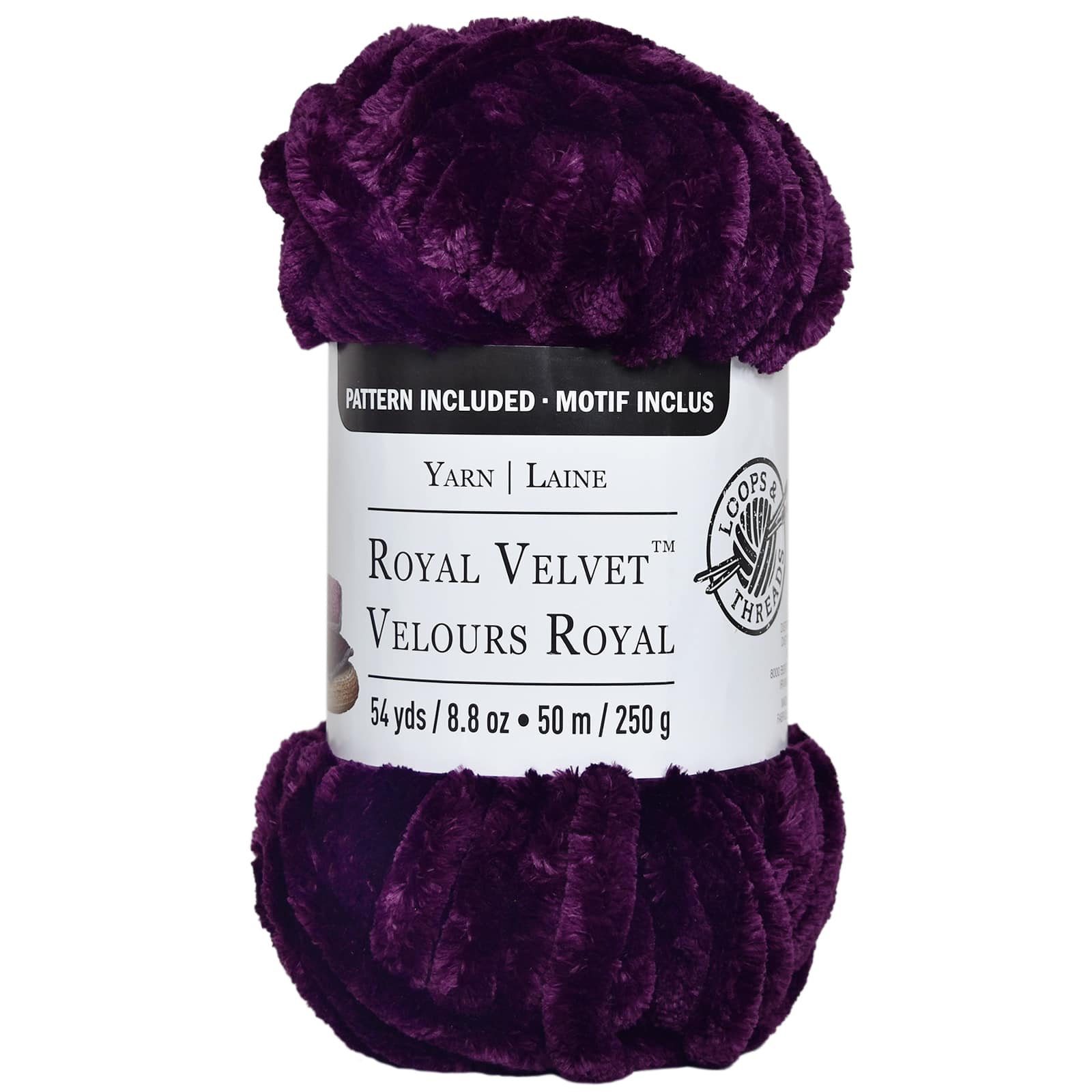 18 Pack: Royal Velvet™ Yarn by Loops & Threads®
