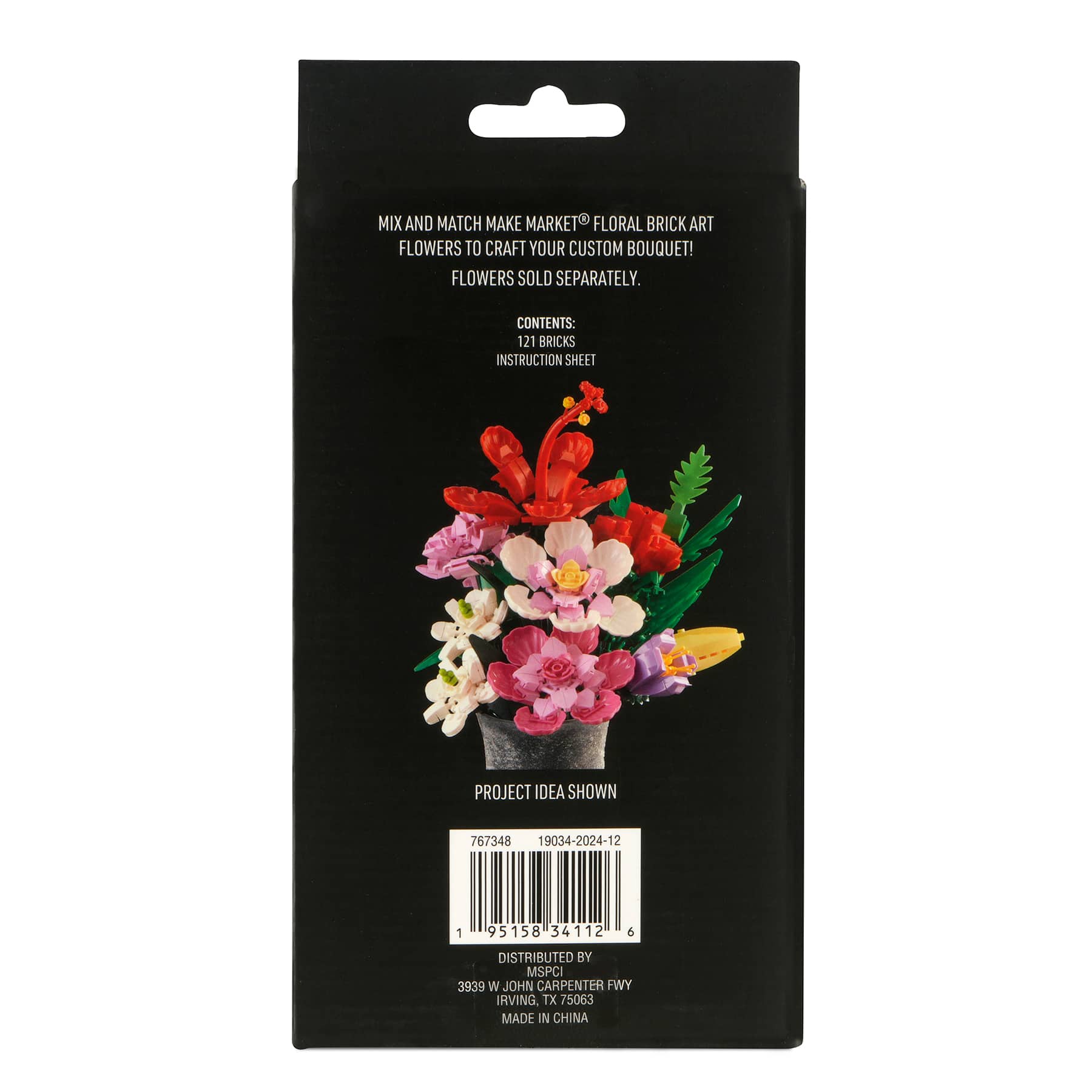 Jasmine Floral Brick Art Kit by Make Market&#xAE;