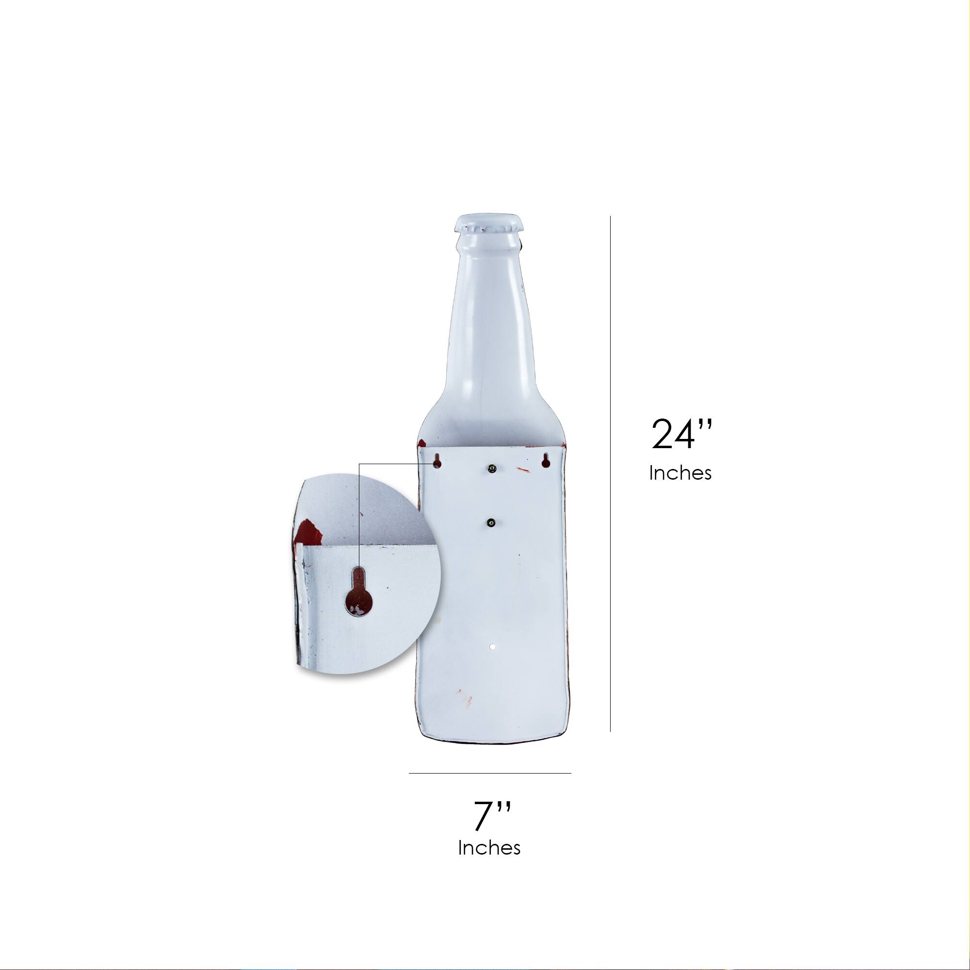 American Art Décor™ Drink Ice Cold Beer Sold Here Bottle Opener Wall Décor