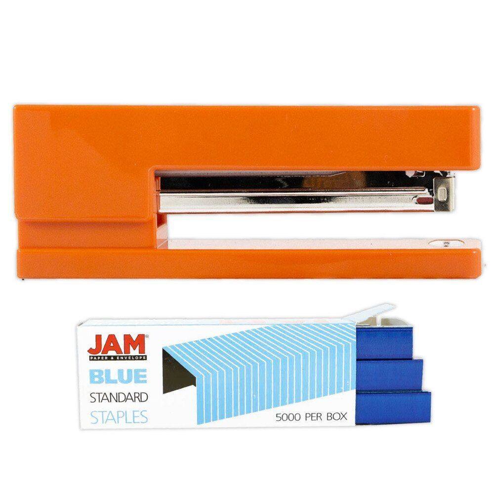 JAM Paper Desk Stapler &#x26; Staples Set