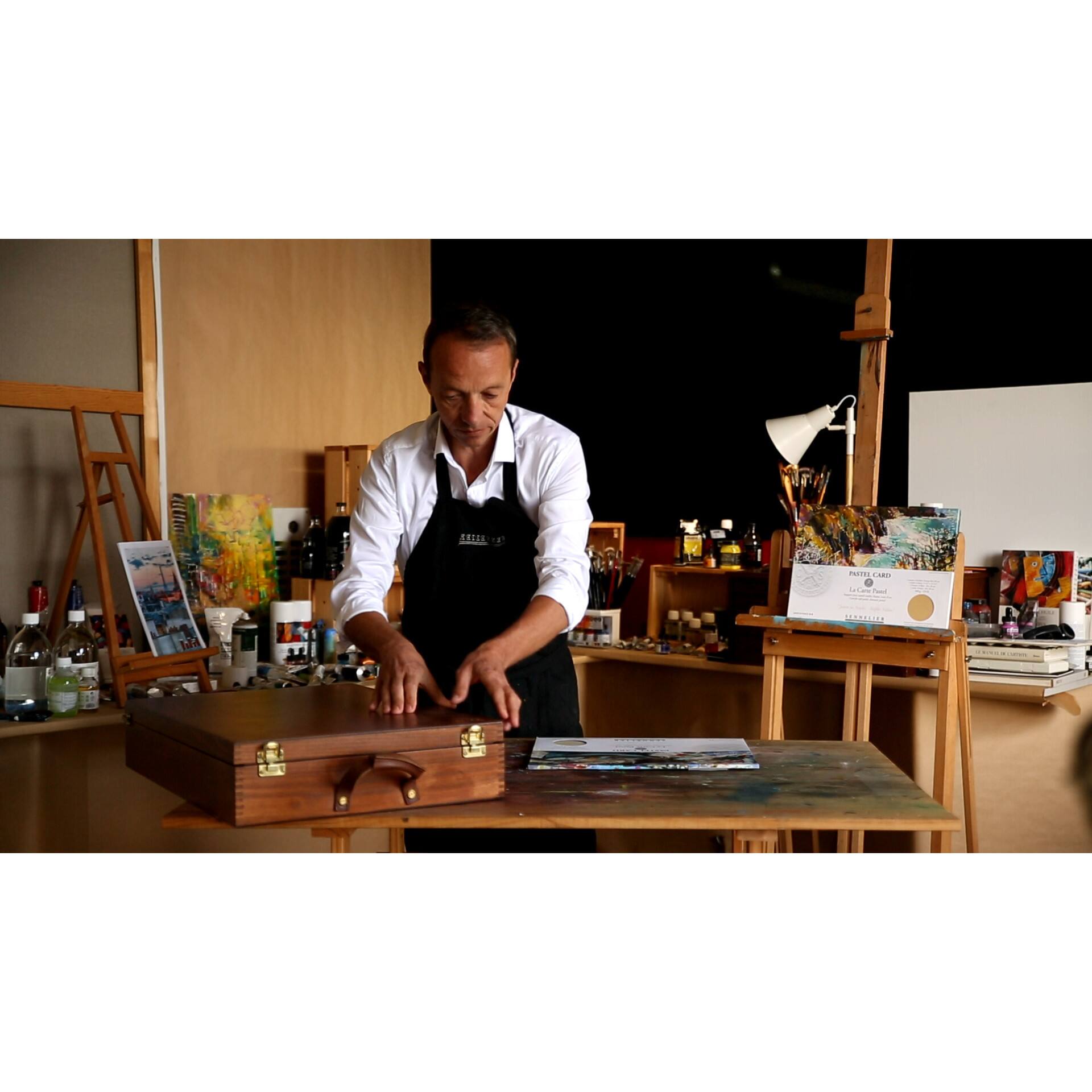 Sennelier Extra-Soft Pastel Full Stick Wooden Box Set