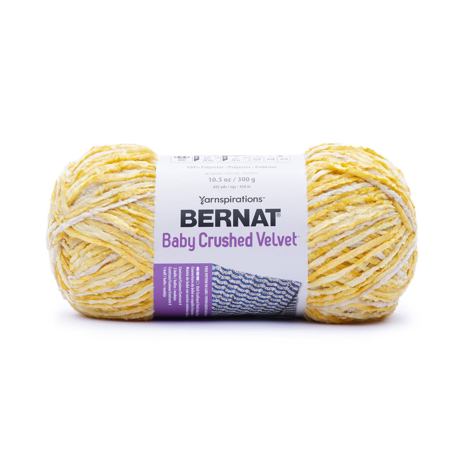 Yarnspirations™ Bernat® Baby Crushed Velvet Yarn Michaels