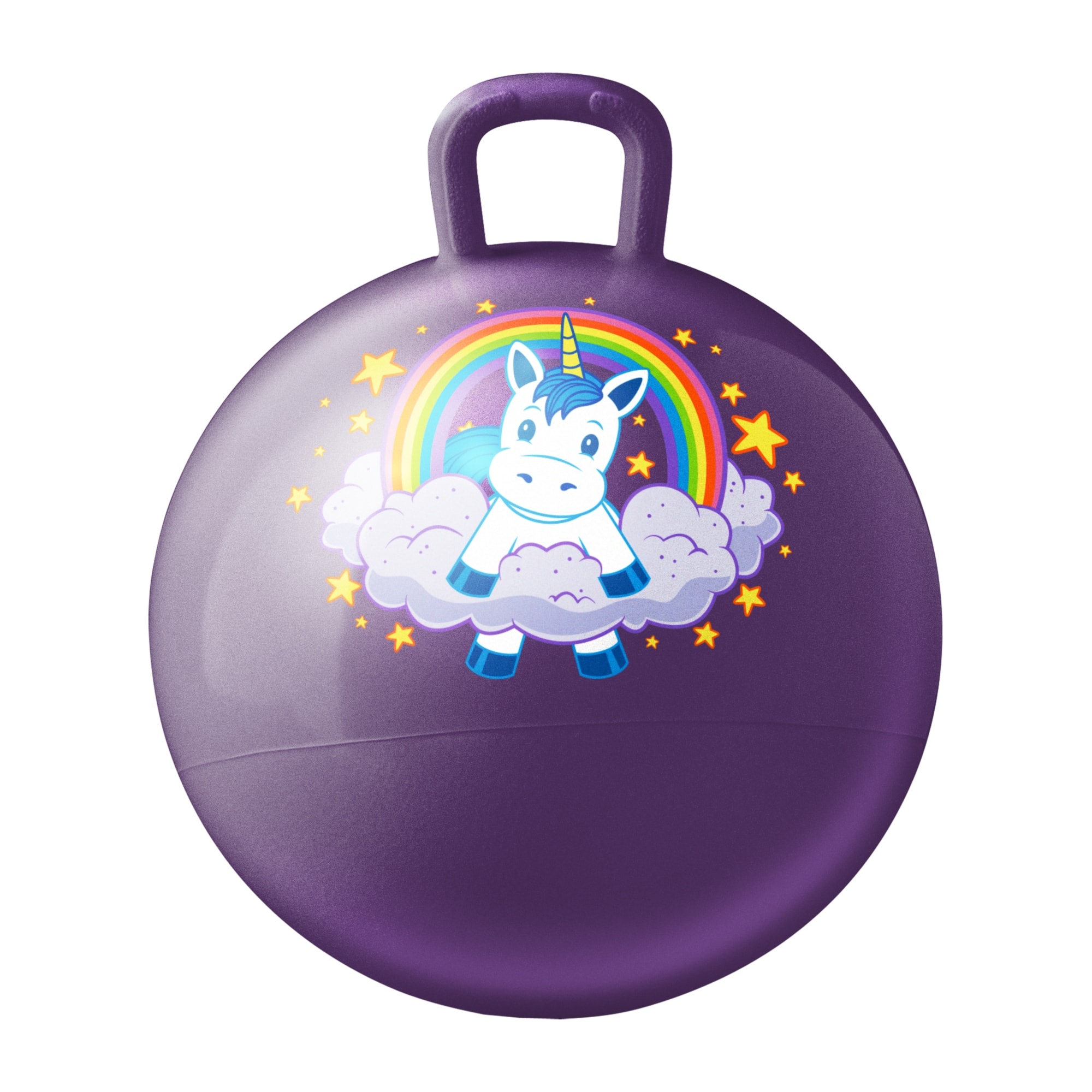 Hedstrom 18&#x22; 2 Decal Unicorn Hopper Ball