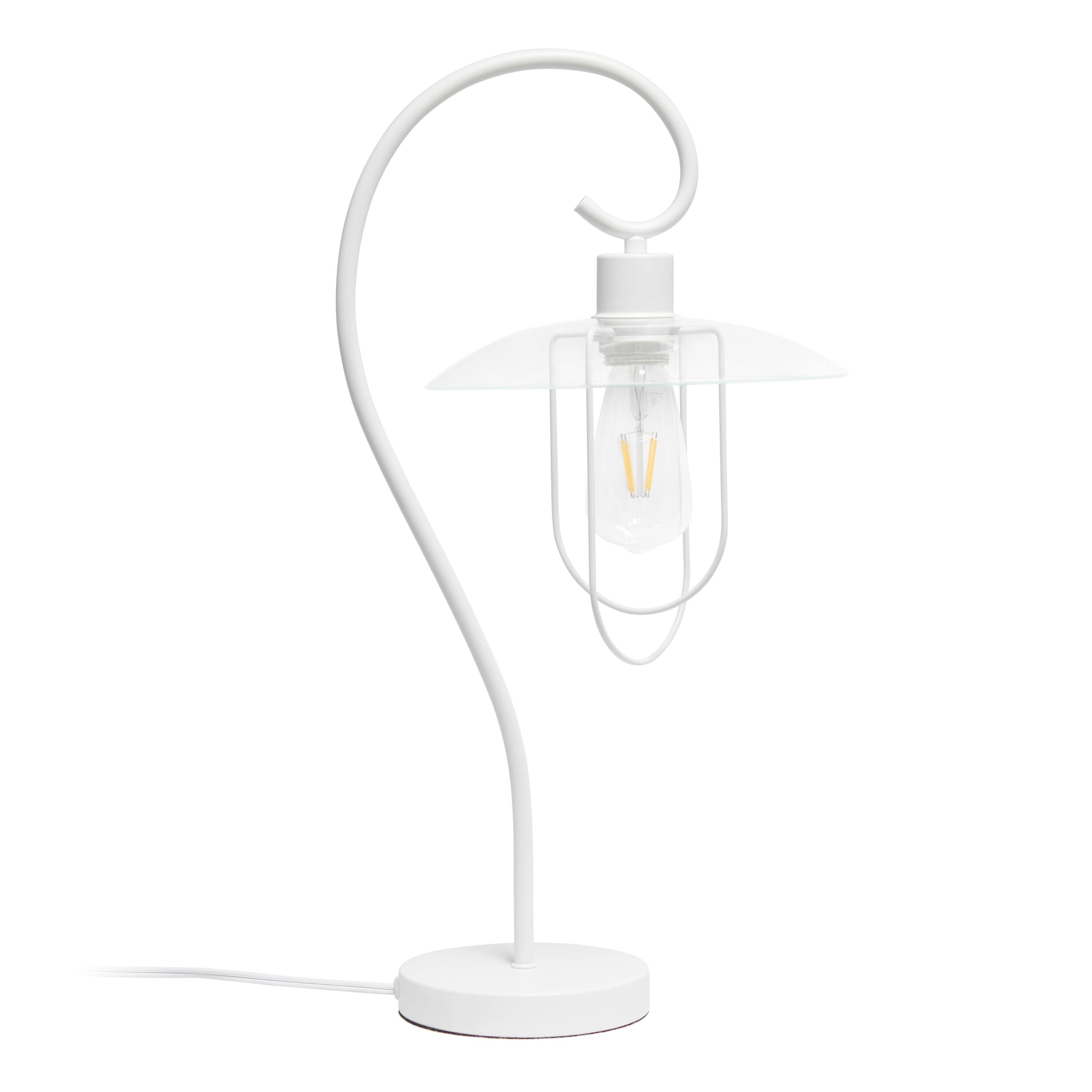 Lalia Home Modern Metal Scroll Table Lamp