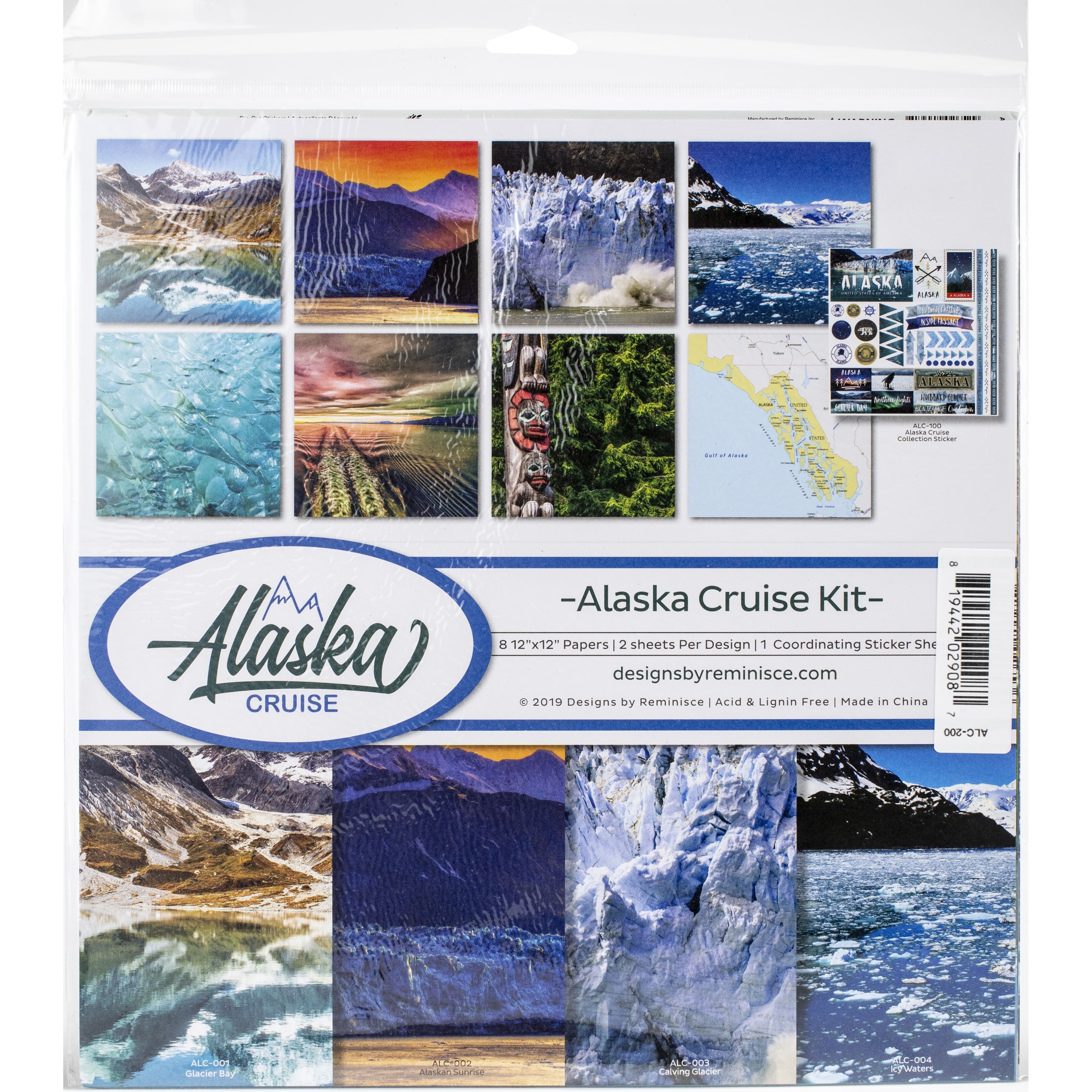 Reminisce Collection Kit 12&#x22;X12&#x22;-Alaska Cruise