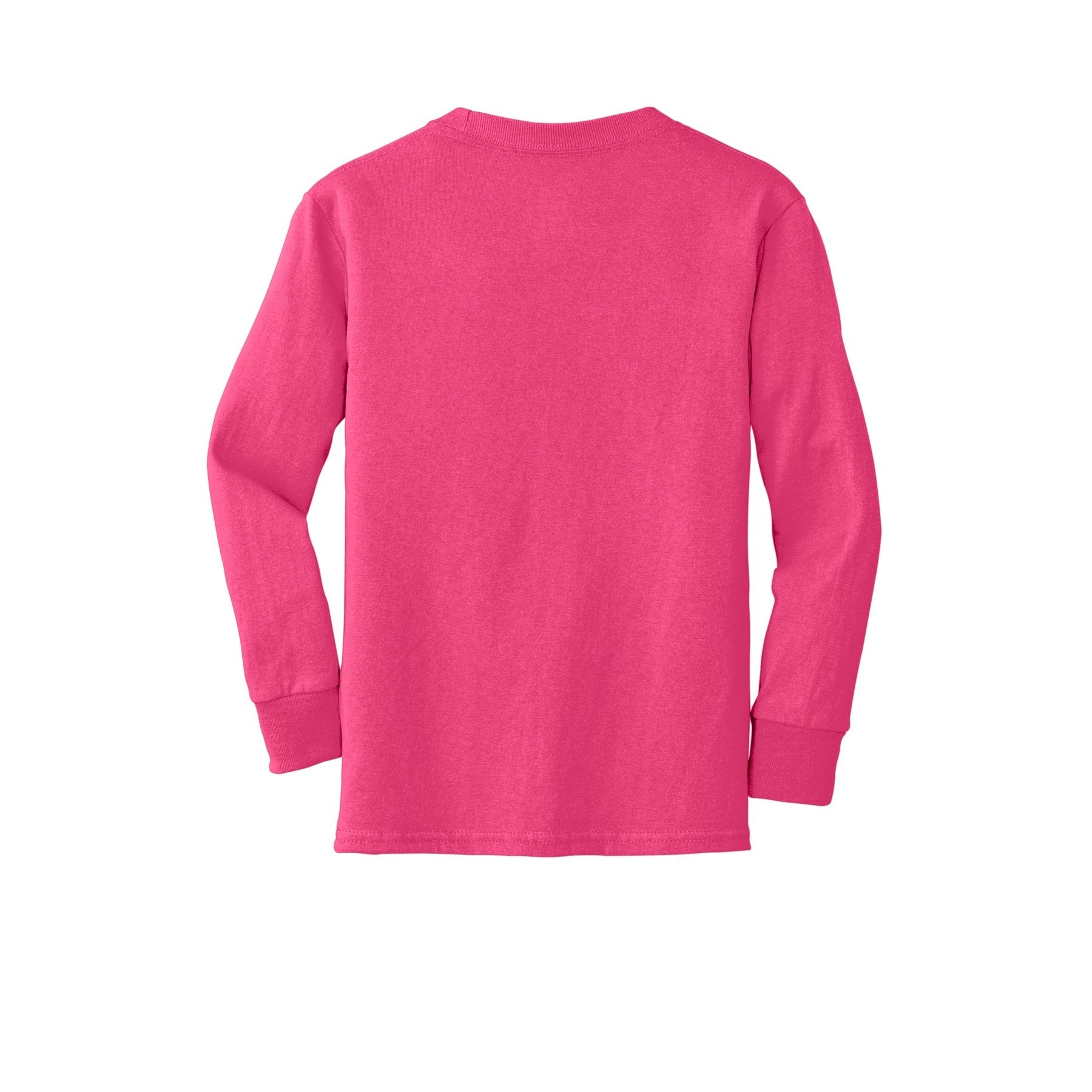 Port & Company® Youth Long Sleeve Core Cotton T-Shirt