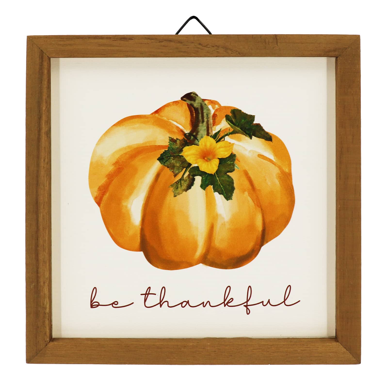 7" Thankful Pumpkin Wall Décor by Ashland®