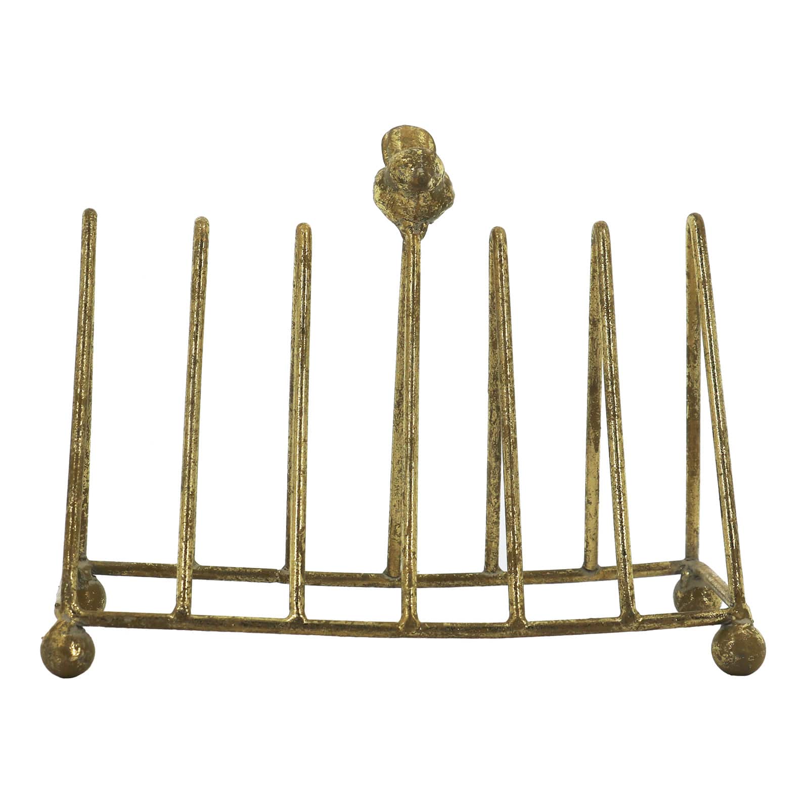 9.25&#x22; Gold Bird Magazine Rack by Ashland&#xAE;