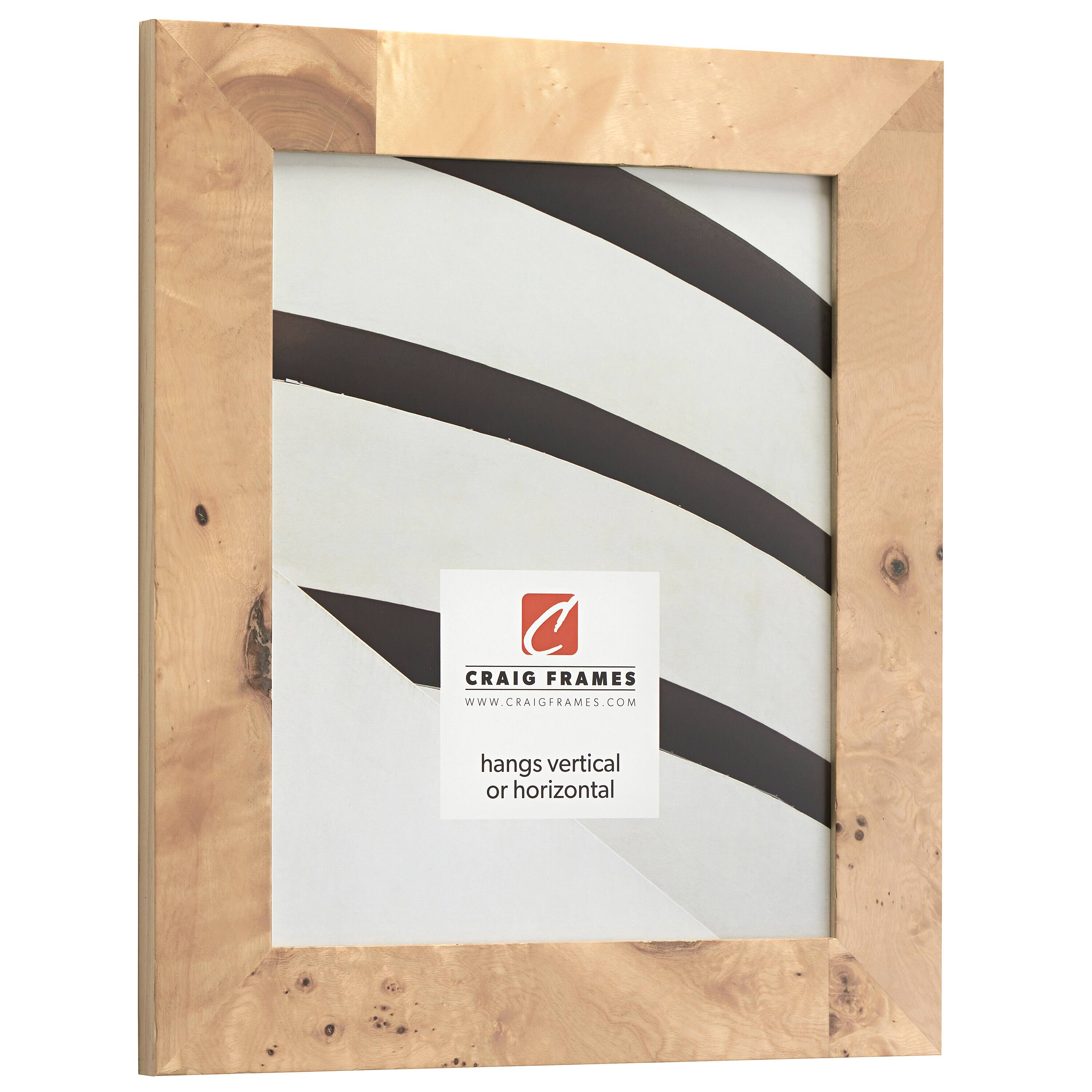 Craig Frames Innovations Natural Burl Picture Frame