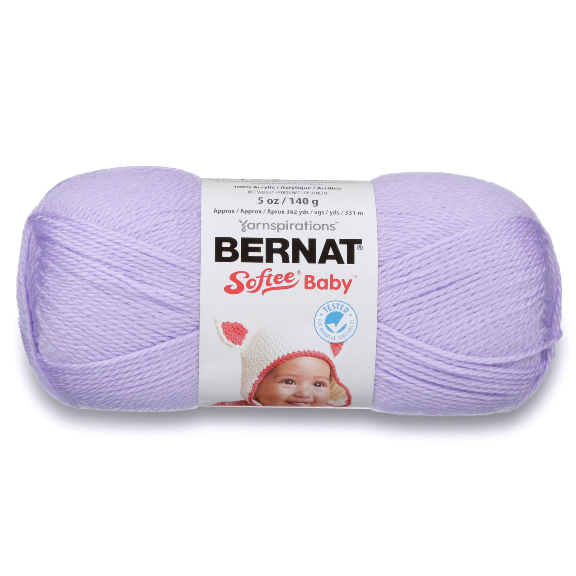  Bernat Softee Baby Yarn, 5 oz, Gauge 3 Light, Navy