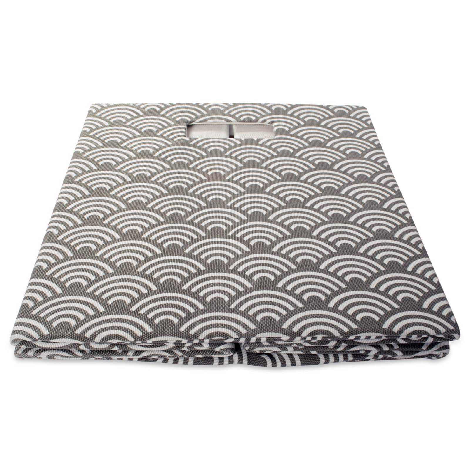 DII&#xAE; 13&#x22; Polyester Waves Storage Cube